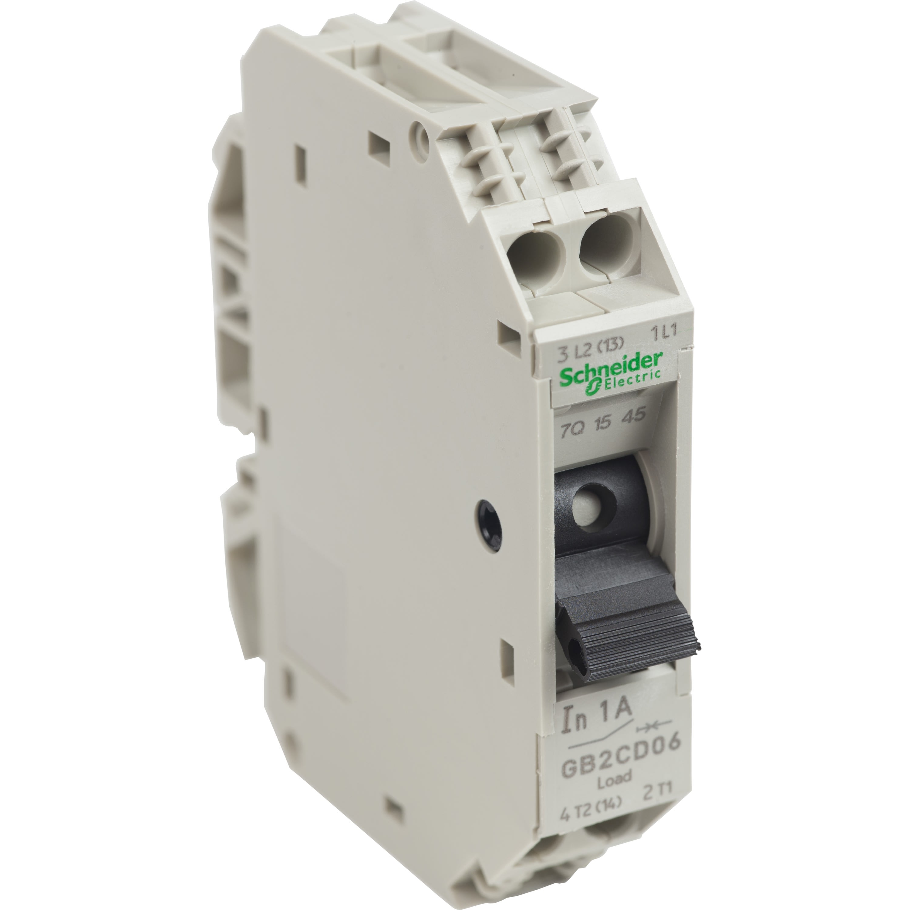 Schneider Electric - TeSys GB2-CD - disjoncteur pour circuit de contrôle - 1A - 1P+N - 1d