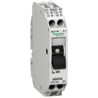 Schneider Electric - TeSys GB2-CD - disjoncteur pour circuit de contrôle - 4A - 1P+N - 1d