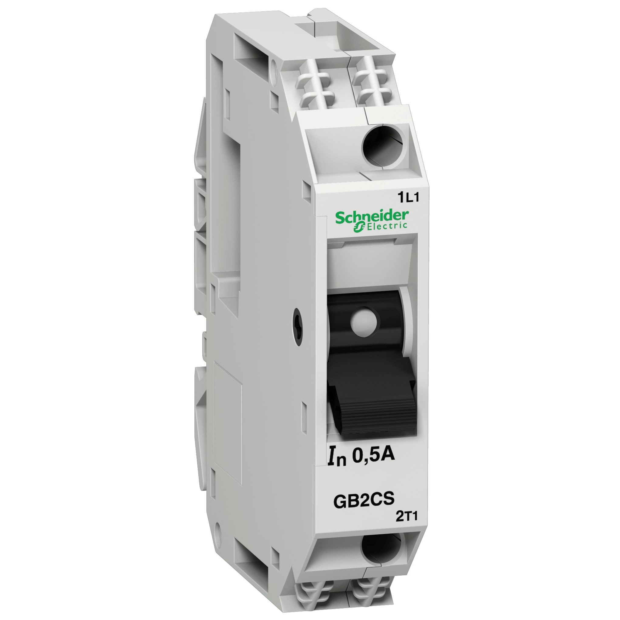 Schneider Electric - TeSys GB2-CS - disjoncteur pour circuit de contrôle - 0,5A -1P - 1d