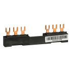 Schneider Electric - TeSys GV - jeu de barre tripolaire - 63A - 2 dérivations - pas 72 mm