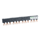 Schneider Electric - TeSys GV - jeu de barre tripolaire - 63A - 4 dérivations - pas 45 mm