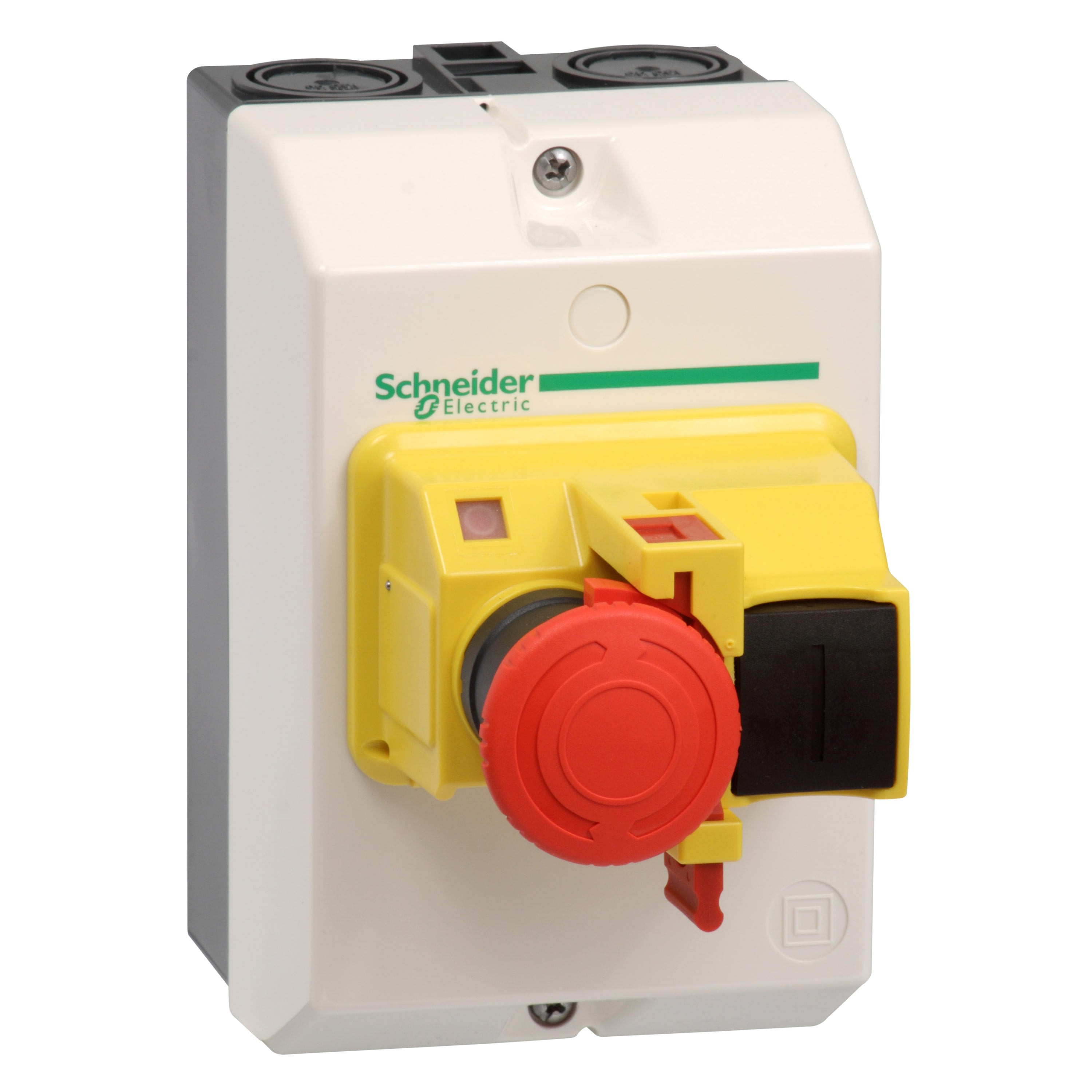 Schneider Electric - TeSys GV - coffret vide - pour GV2ME - arrêt d'urgence - plastique