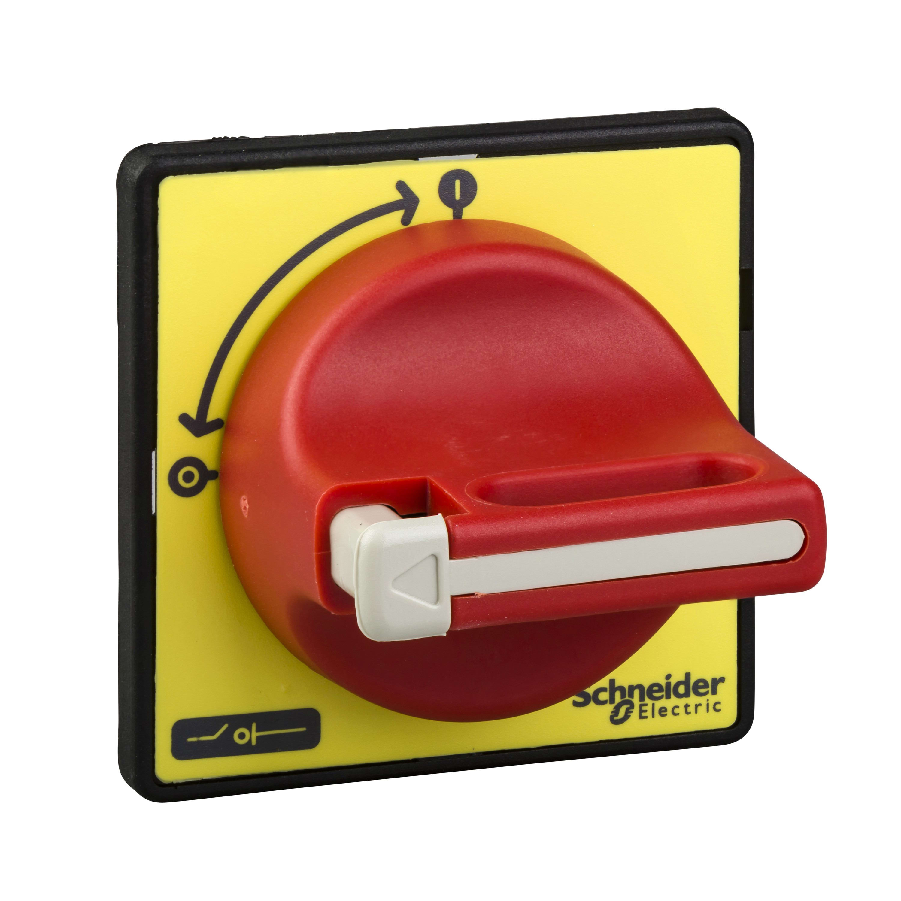 Schneider Electric - TeSys KCF - commande rotative frontale - pour V3,V4 - poignée rouge