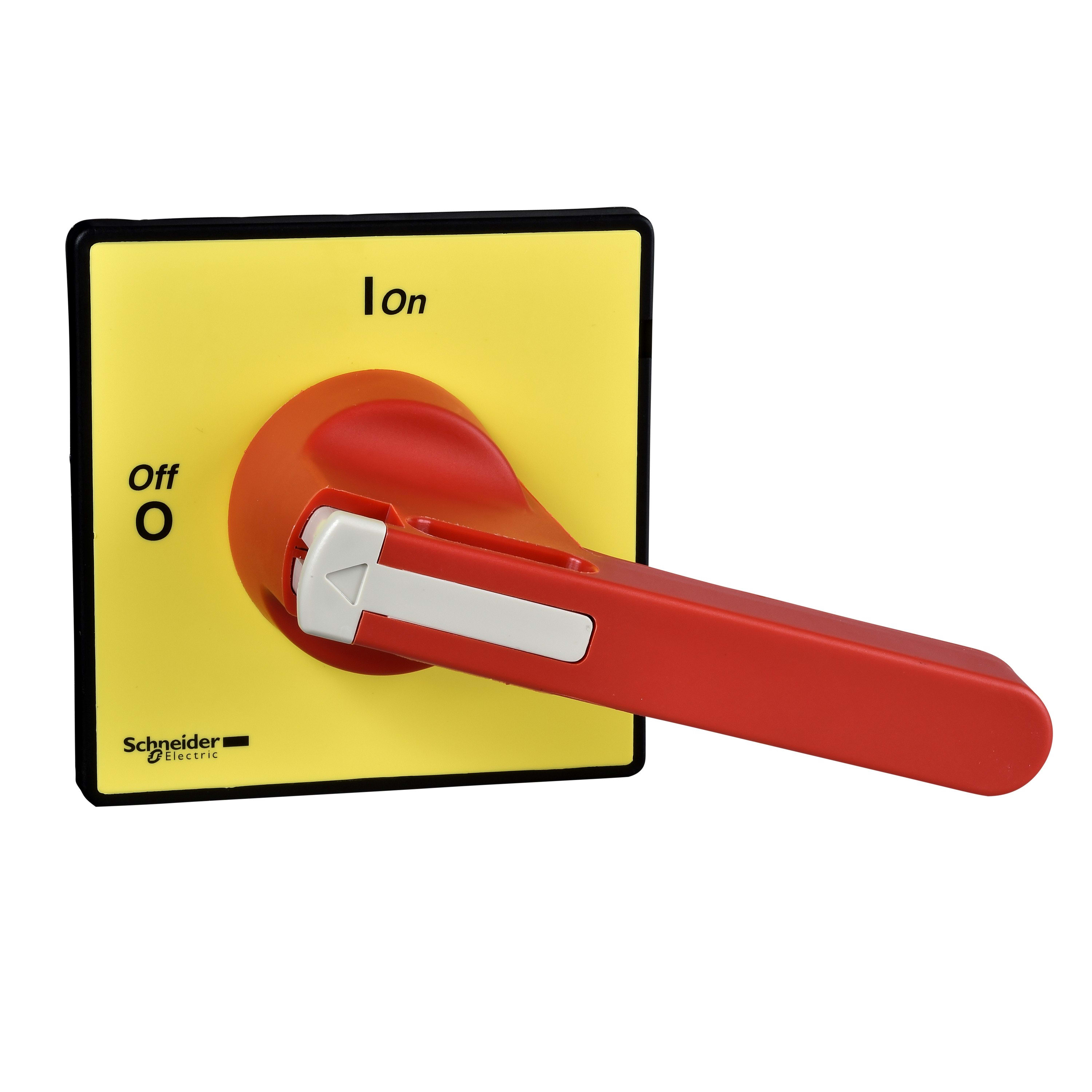 Schneider Electric - TeSys KCF - commande rotative frontale - pour V5,V6 - crosse rouge
