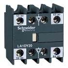 Schneider Electric - TeSys D - bloc de contacts auxiliaires - 2F+0O - bornes à vis-étriers