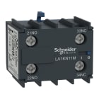 Schneider Electric - TeSys CA - bloc de contacts auxiliaires - 1F+1O - bornes à vis-étriers