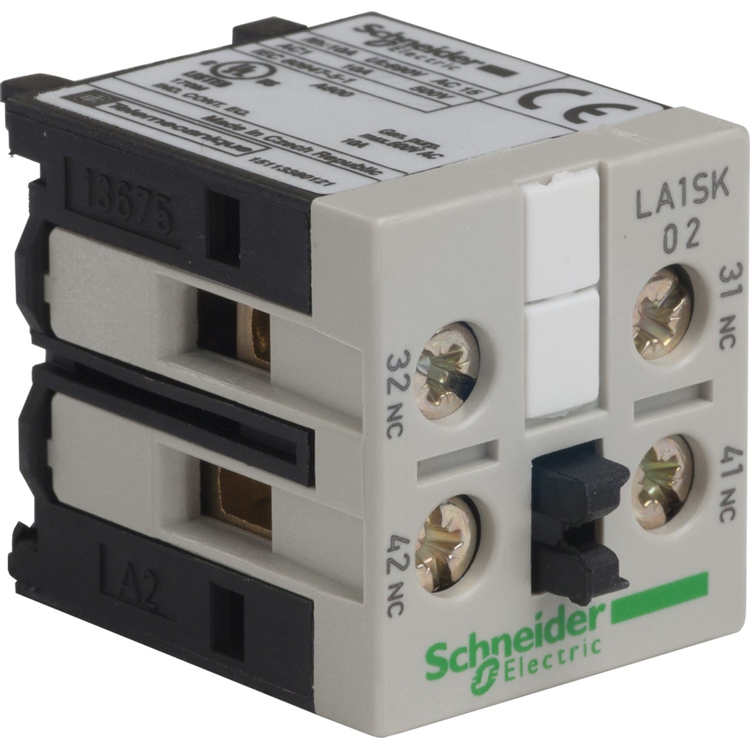 Schneider Electric - contact auxiliaire BLOC AUXILIAIRE 2O