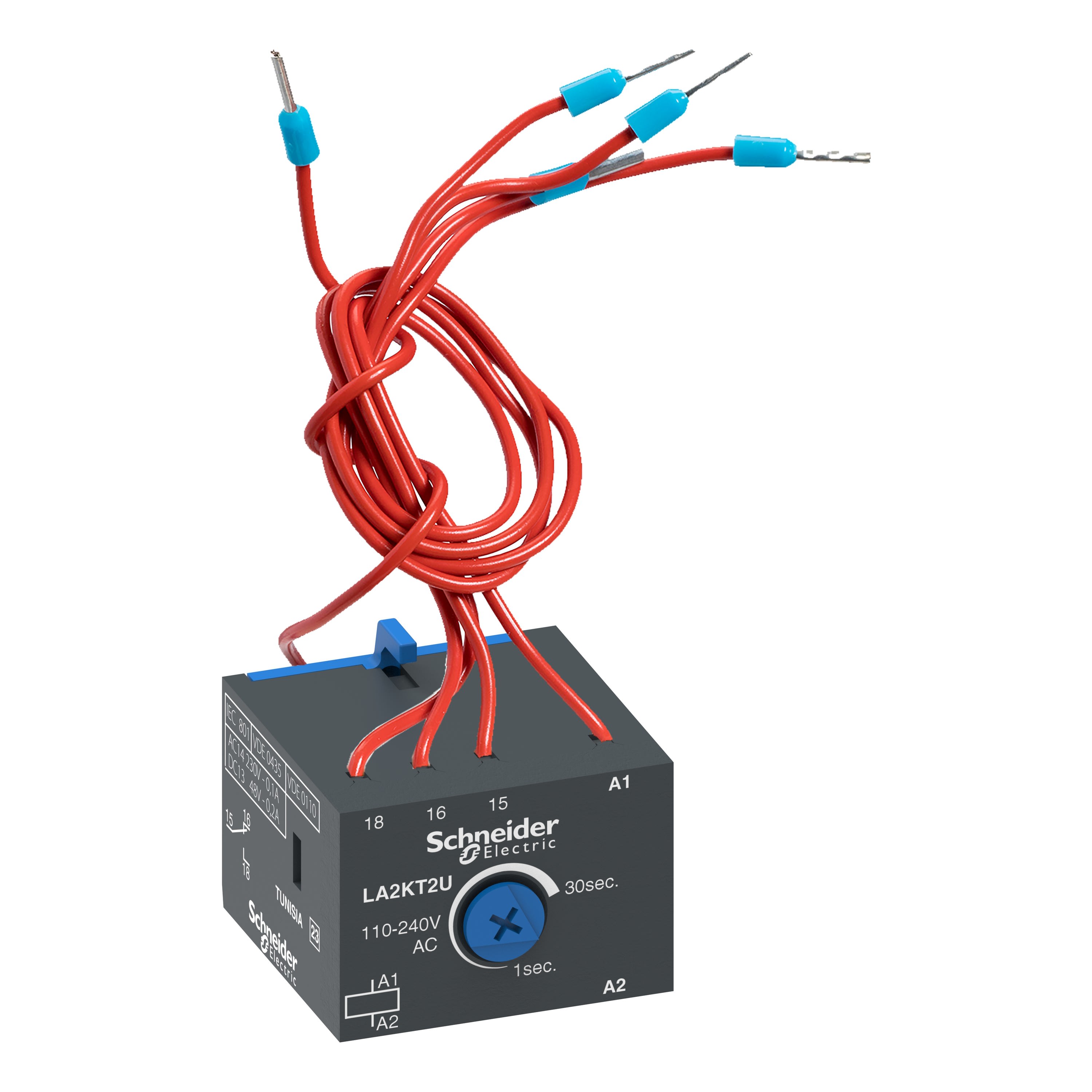 Schneider Electric - TeSys CA - bloc de contacts auxiliaires - 1F+1O - précâblé