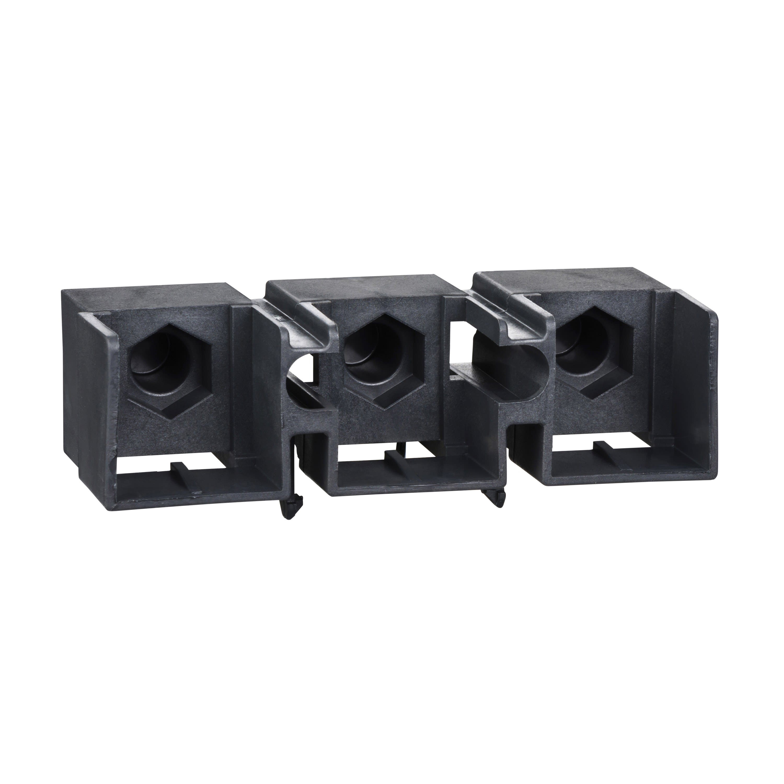 Schneider Electric - TeSys LA9D - bloc de connexion - pour 3 pôles TeSys LC1D1156 - lot de 2