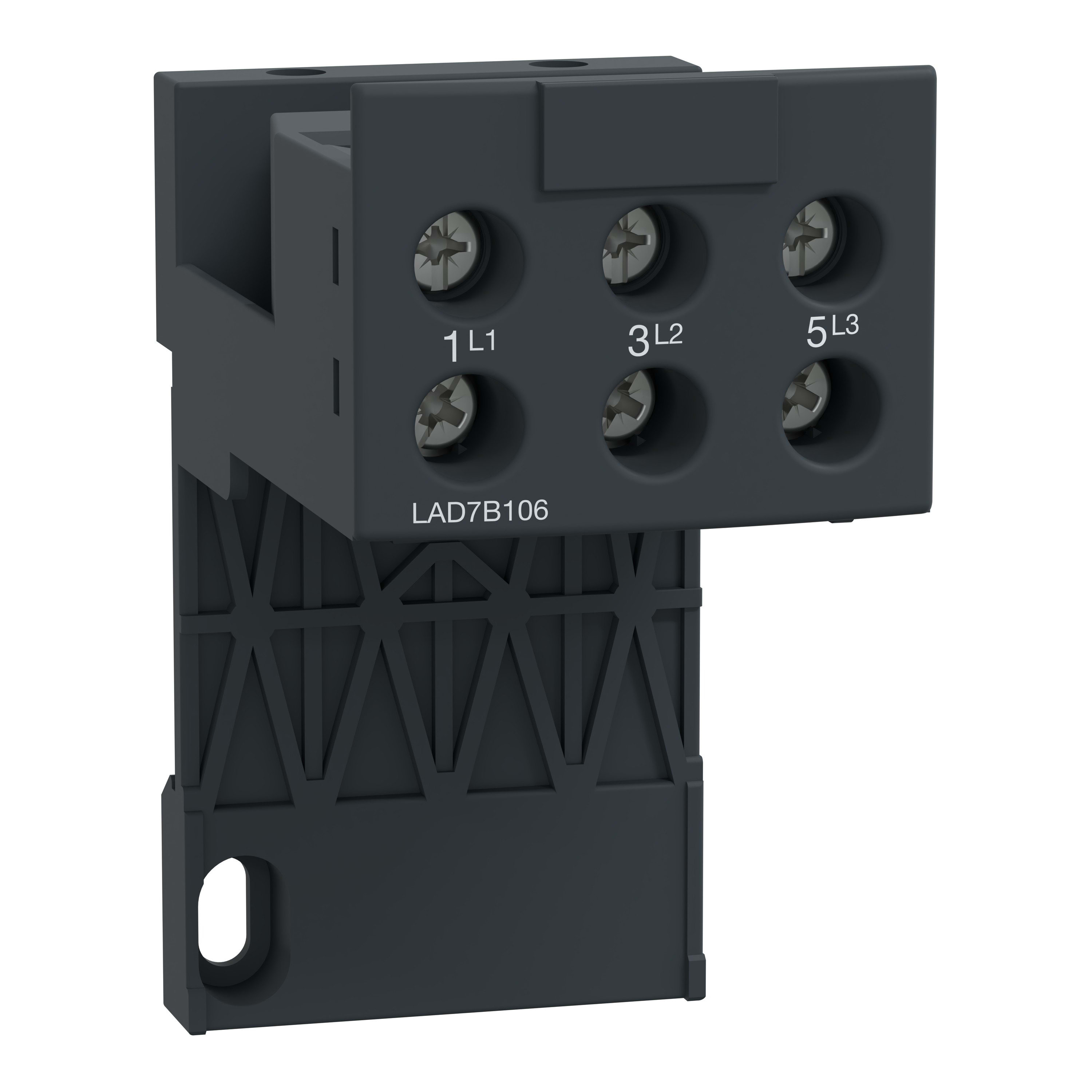 Schneider Electric - TeSys LAD7 - bornier pour profilé 35mm - pour LRD01.35 et LR3D01..D35