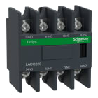 Schneider Electric - TeSys D - bloc contacts aux frontaux - 2F+2O - chevauchant - cosses fermées