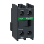Schneider Electric - TeSys D - bloc contacts auxiliaires frontaux - 1F+1O - bornes vis-étriers