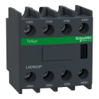 Schneider Electric - TeSys D - bloc contact aux front - 2F+2O - vis-étriers - 125 à 200A 4P - EN50013