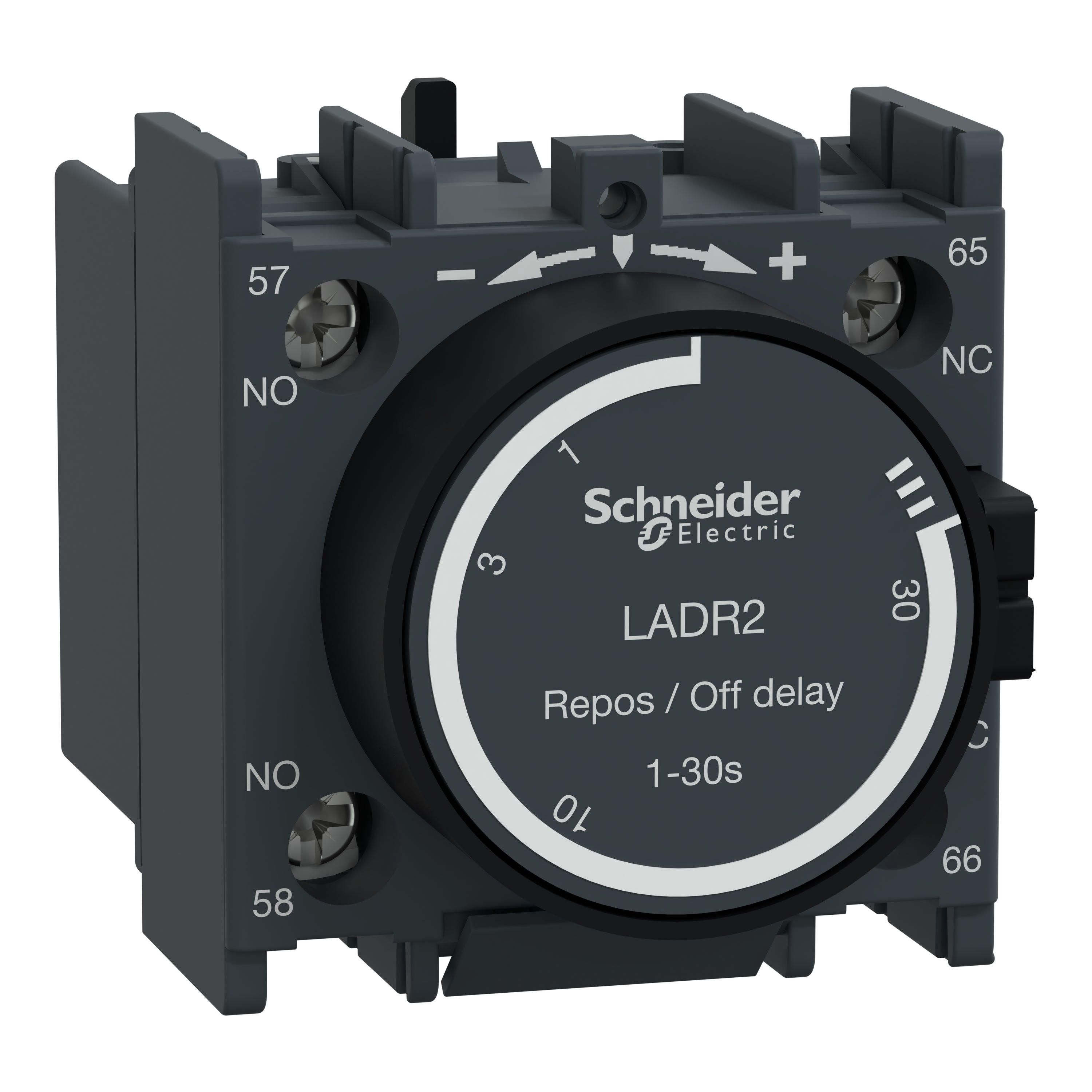 Schneider Electric - TeSys D - bloc de contacts auxiliaires - 1F+1O - bornes à vis-étriers