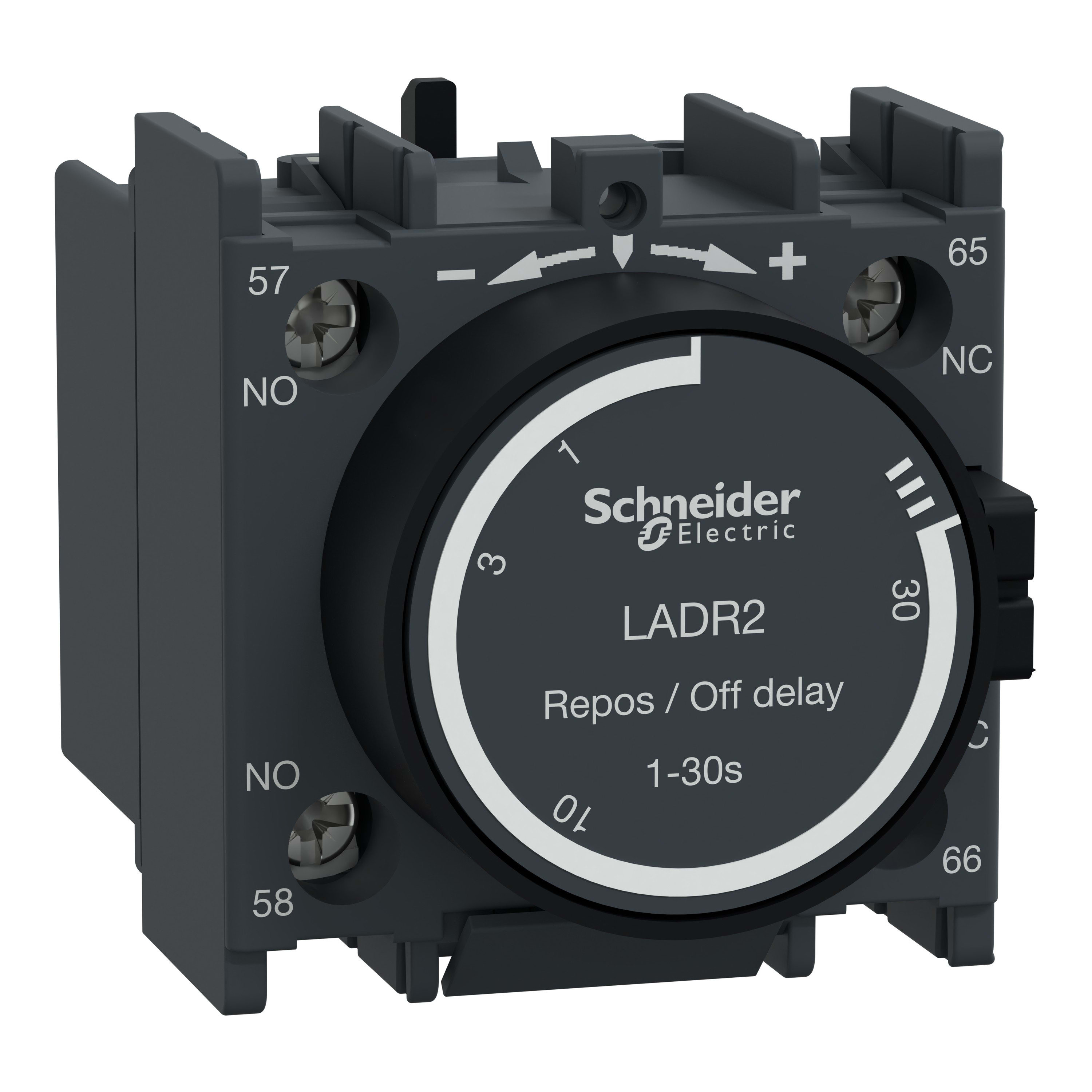 Schneider Electric - TeSys D - bloc de contacts auxiliaires - 1F+1O - bornes à vis-étriers