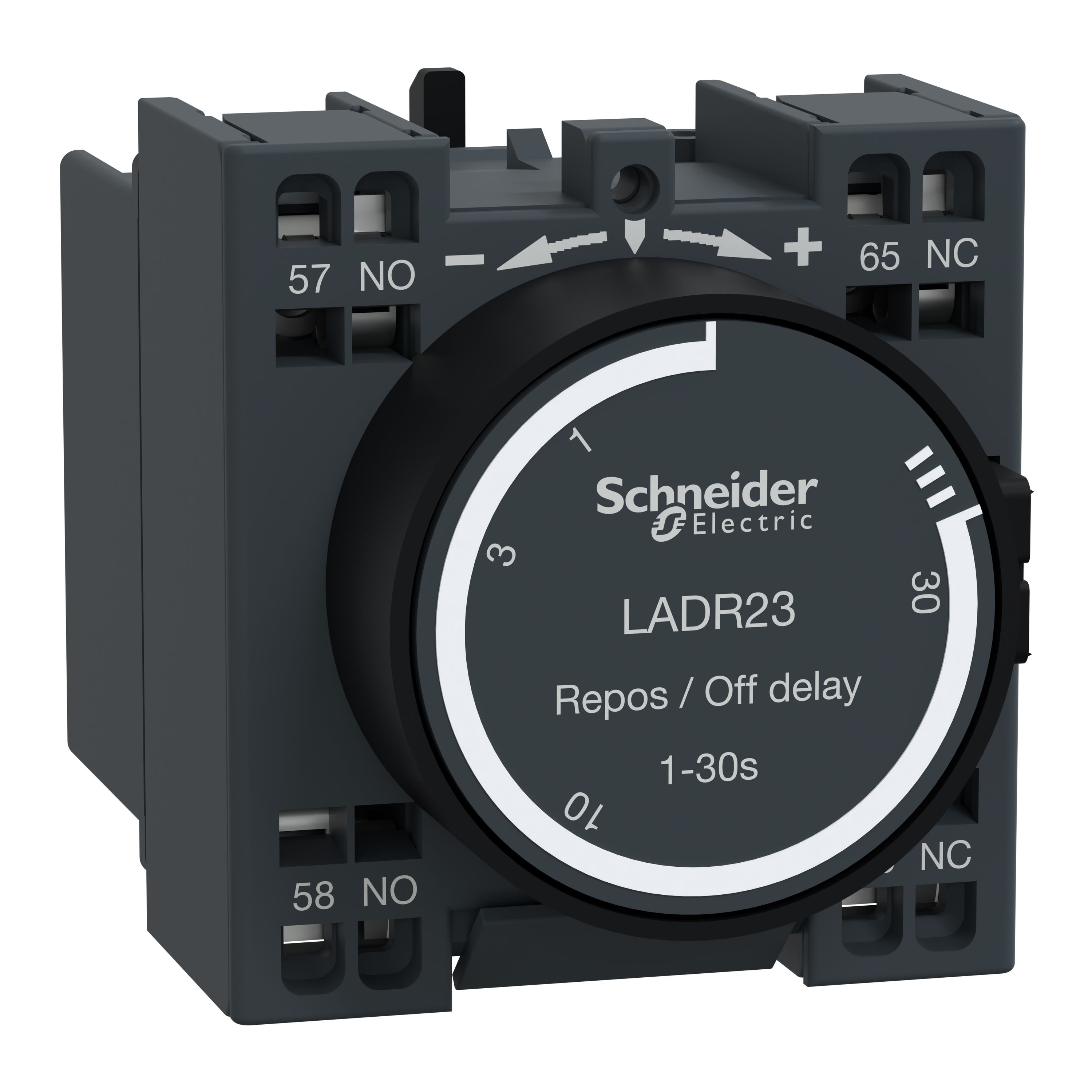 Schneider Electric - TeSys D - bloc de contacts auxiliaires - 1F+1O - bornes à ressort