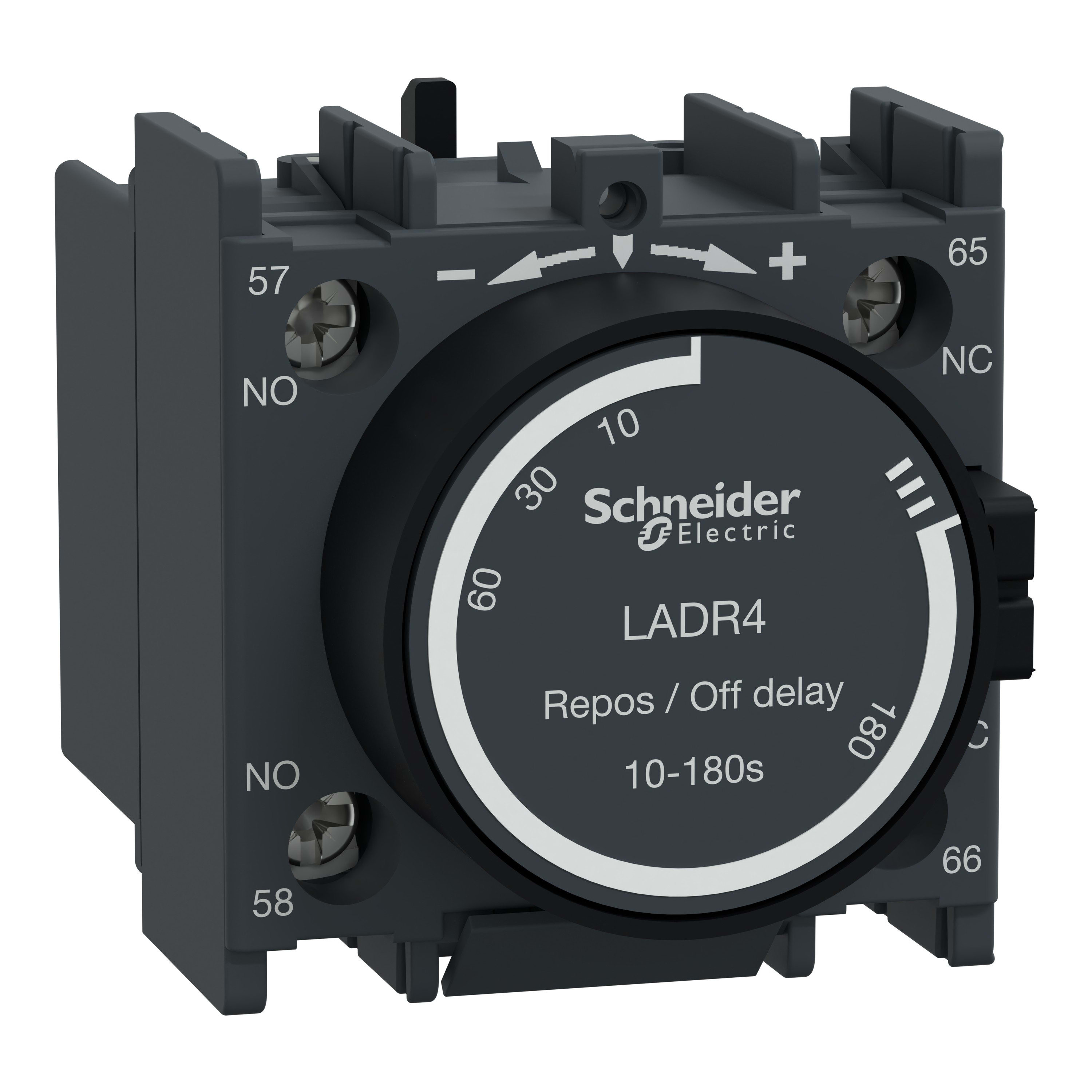 Schneider Electric - TeSys D - bloc de contacts auxiliaires - 1F+1O - bornes à vis-étriers