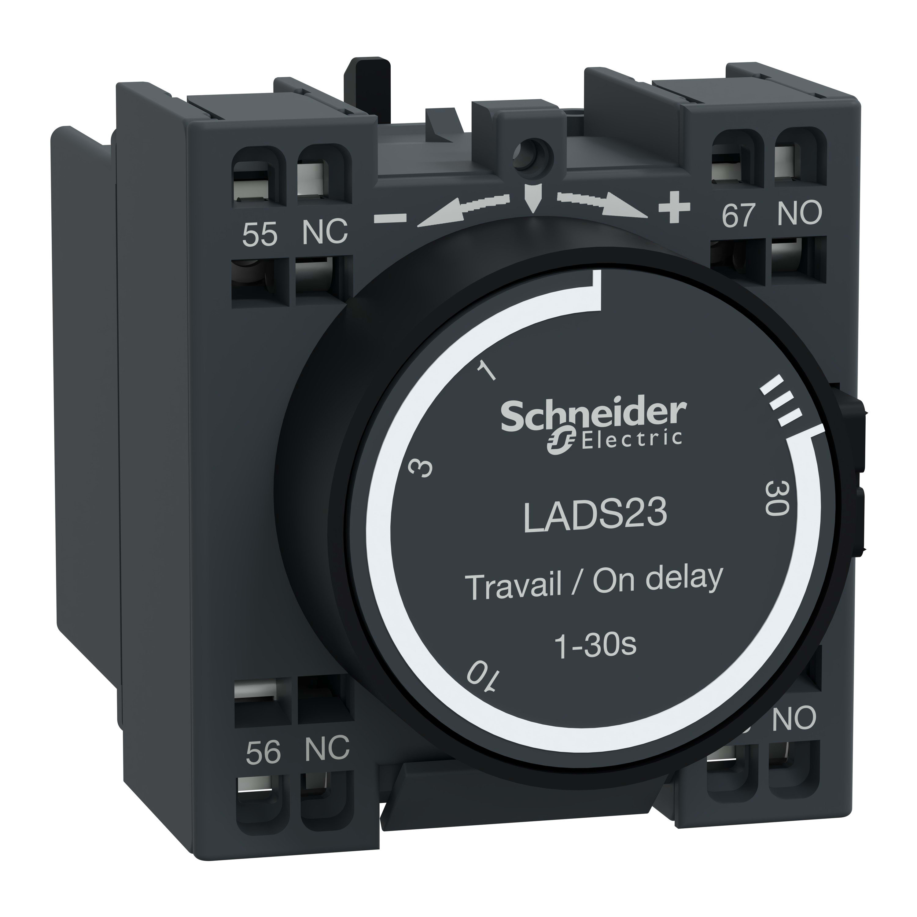 Schneider Electric - TeSys D - bloc de contacts auxiliaires - 1F+1O - bornes à ressort