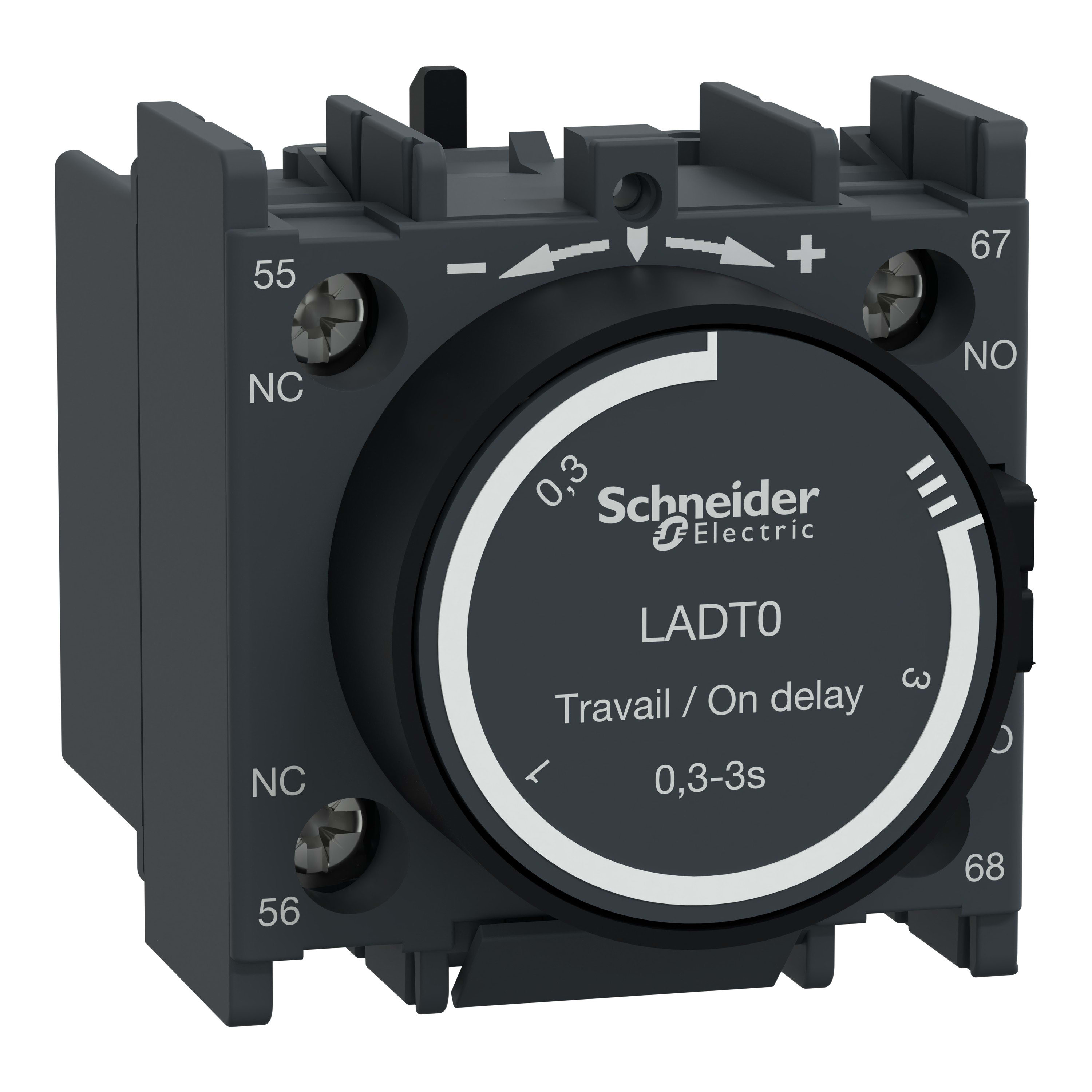 Schneider Electric - TeSys D - bloc de contacts auxiliaires - 1F+1O - bornes à vis-étriers