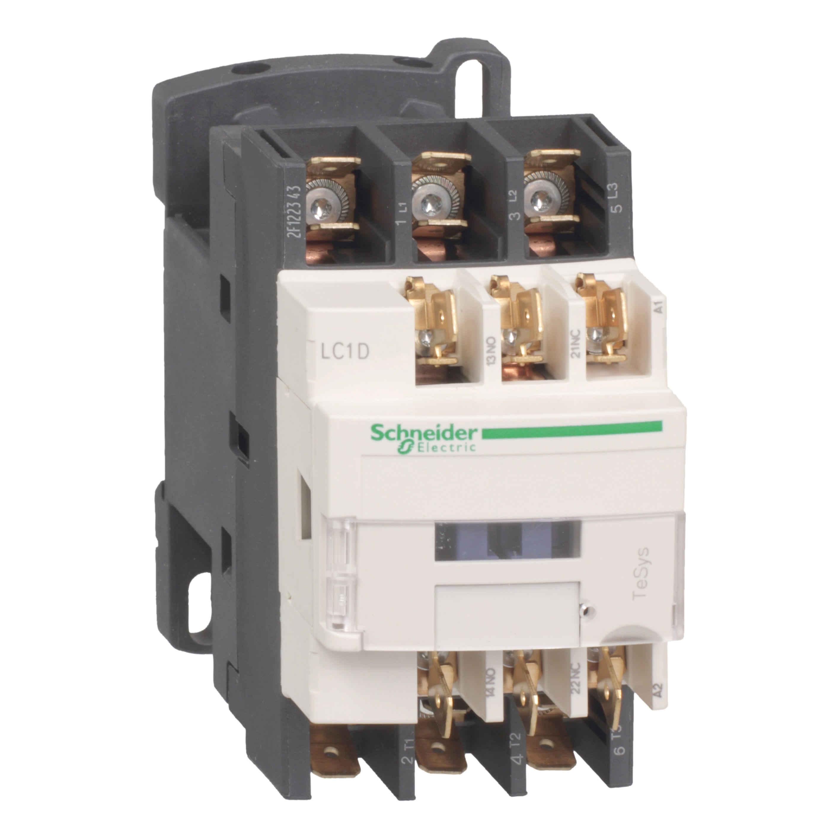 Schneider Electric - TeSys LC1D - contacteur - 3P - AC-3 440V - 9A - bobine 120Vca