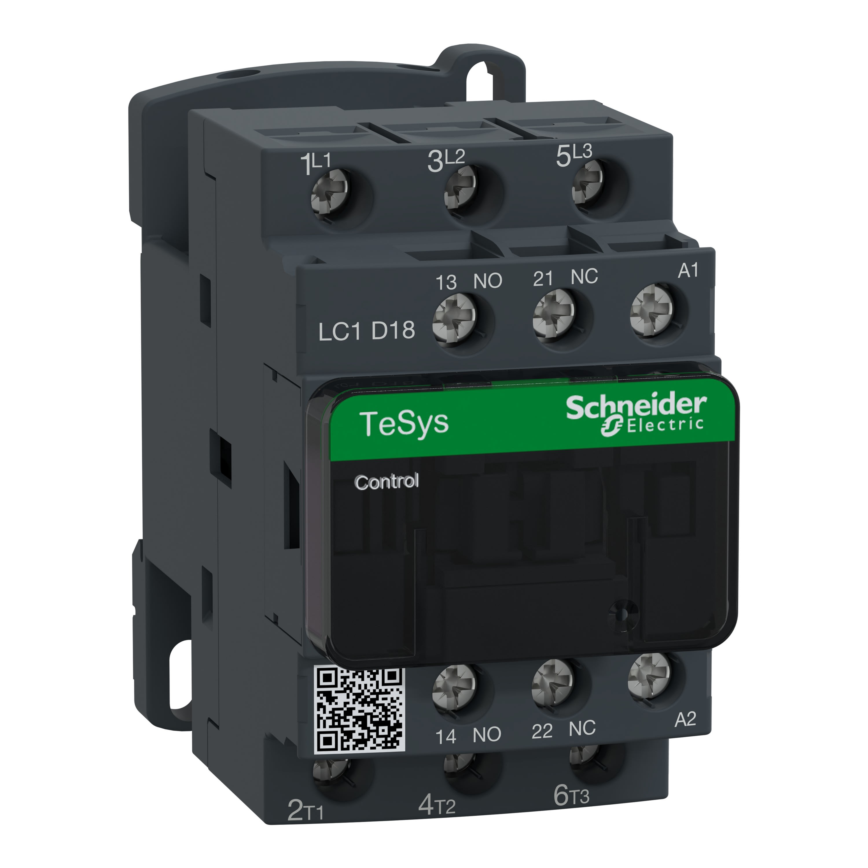 Schneider Electric - contacteur CONT 18A 1F plus 1O 115V 50-60