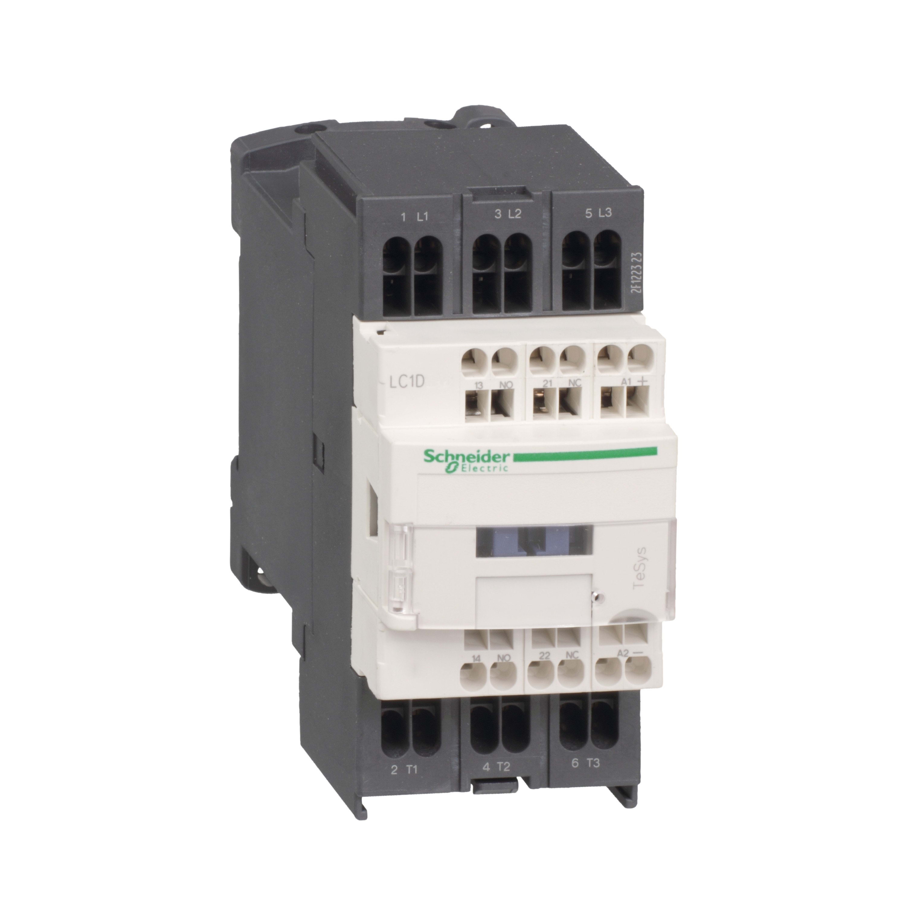 Schneider Electric - TeSys LC1D - contacteur - 3P - AC-3 440V - 25A - bobine 115Vca