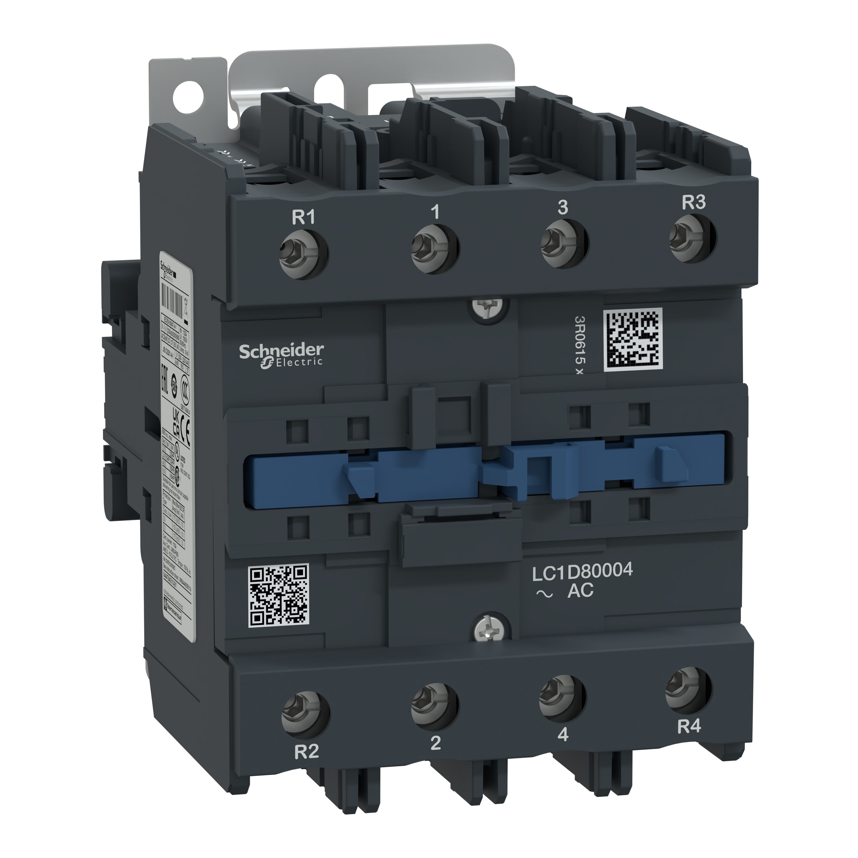 Schneider Electric - TeSys LC1D - contacteur - 4P - AC-1 440V - 125A - bobine 220Vca - 50/60Hz