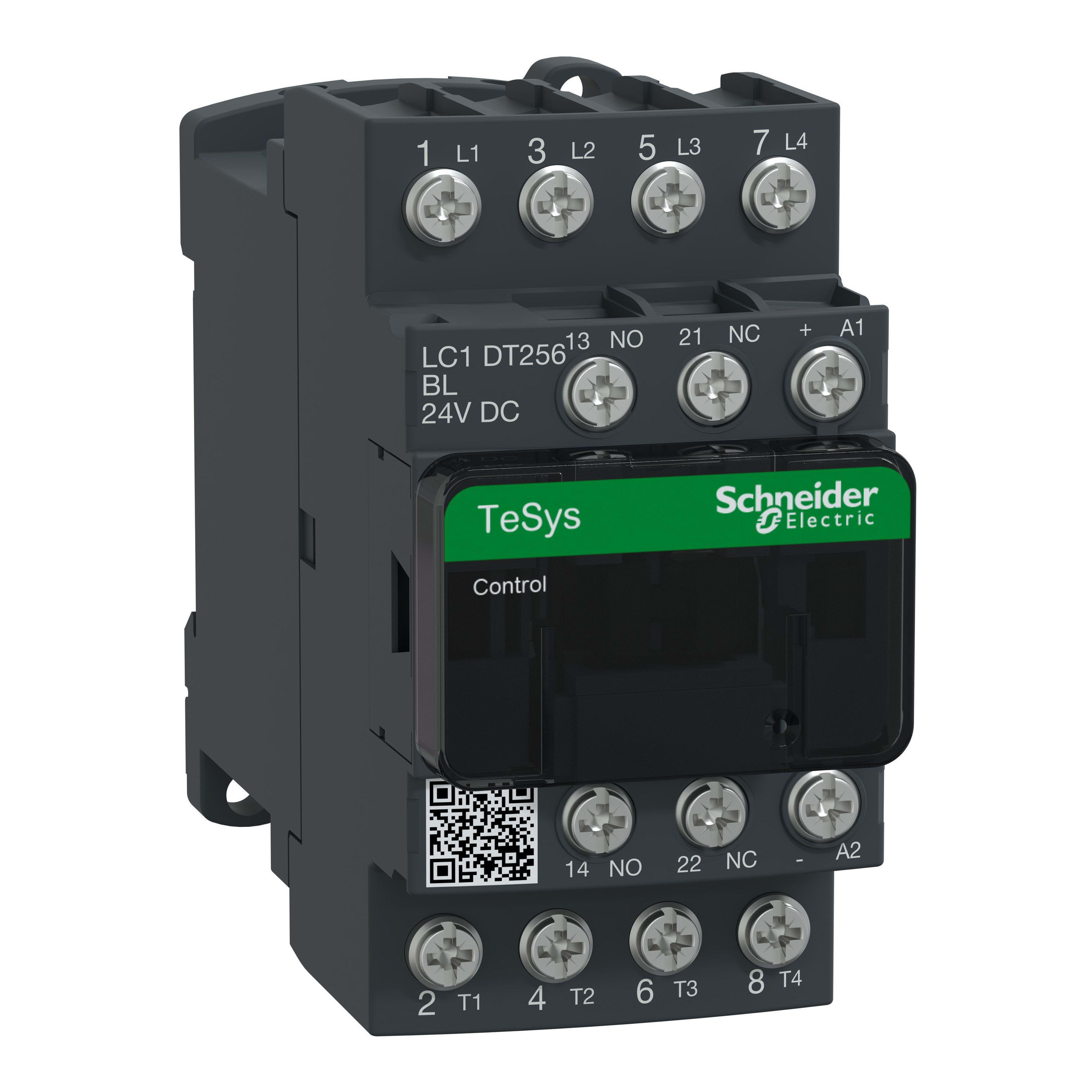 Schneider Electric - TeSys LC1D - contacteur - 4P - AC-1 440V - 25A - bobine 24Vcc