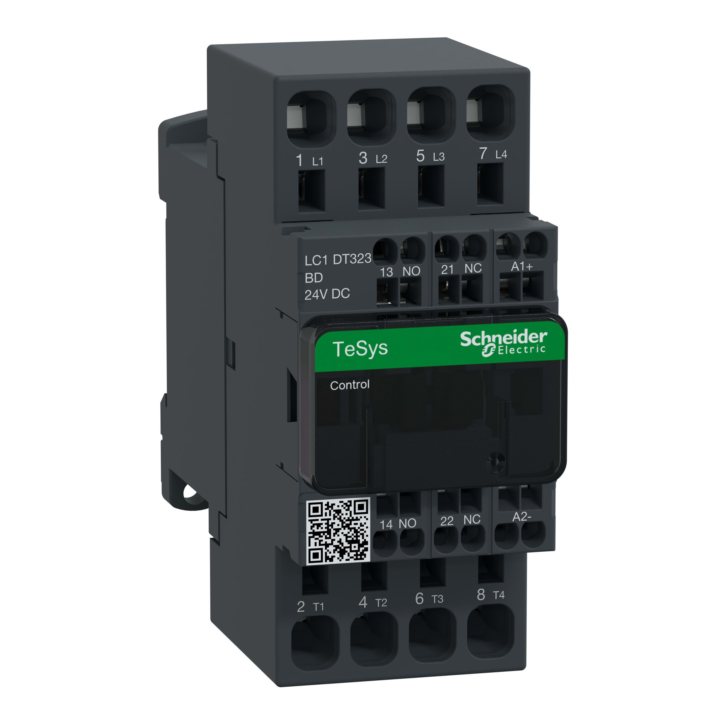 Schneider Electric - TeSys LC1D - contacteur - 4P - AC-1 440V - 32A - bobine 24Vcc