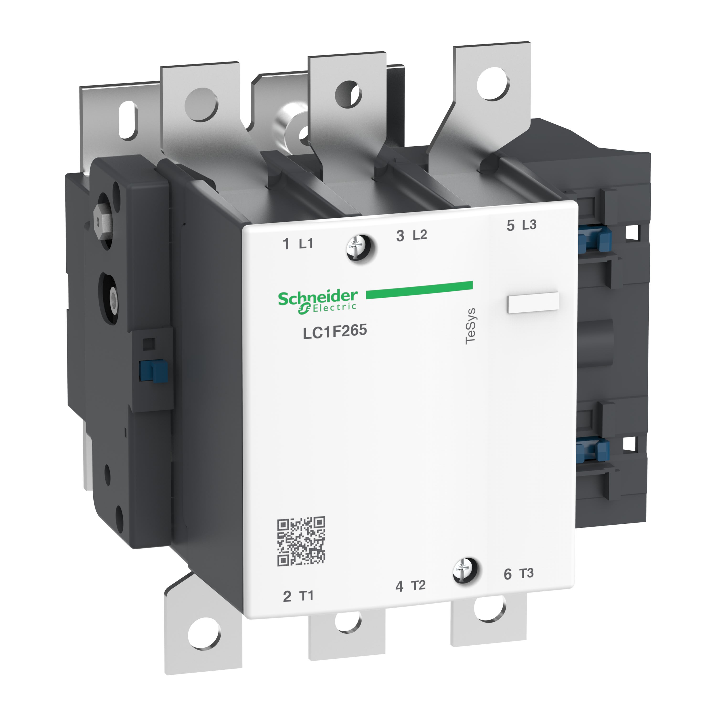 Schneider Electric - TeSys LC1F - contacteur - 3P - AC-3 440V - 265A - bobine 115Vca