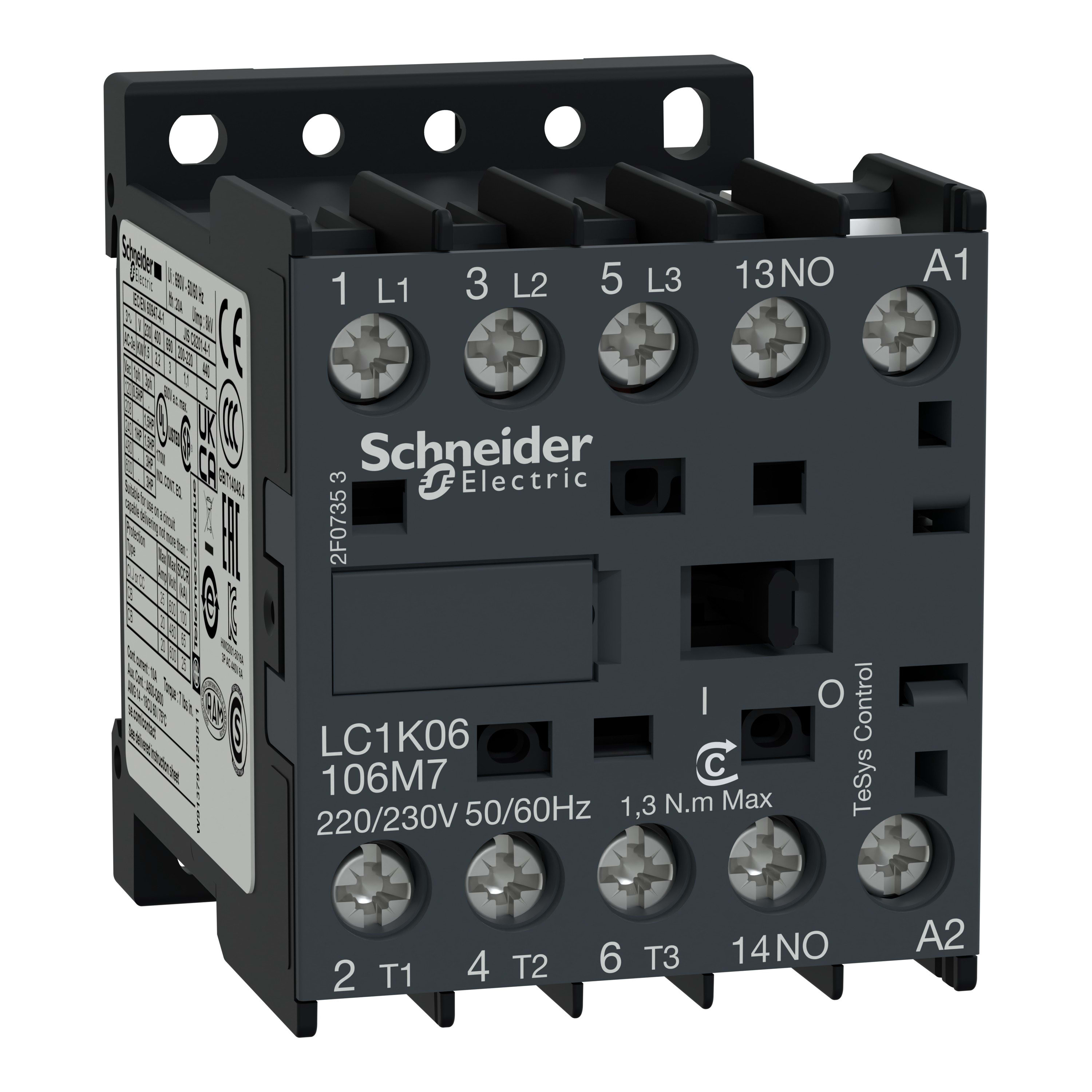 Schneider Electric - contacteur CONT 3P plus F CF 220 230V 50 60HZ