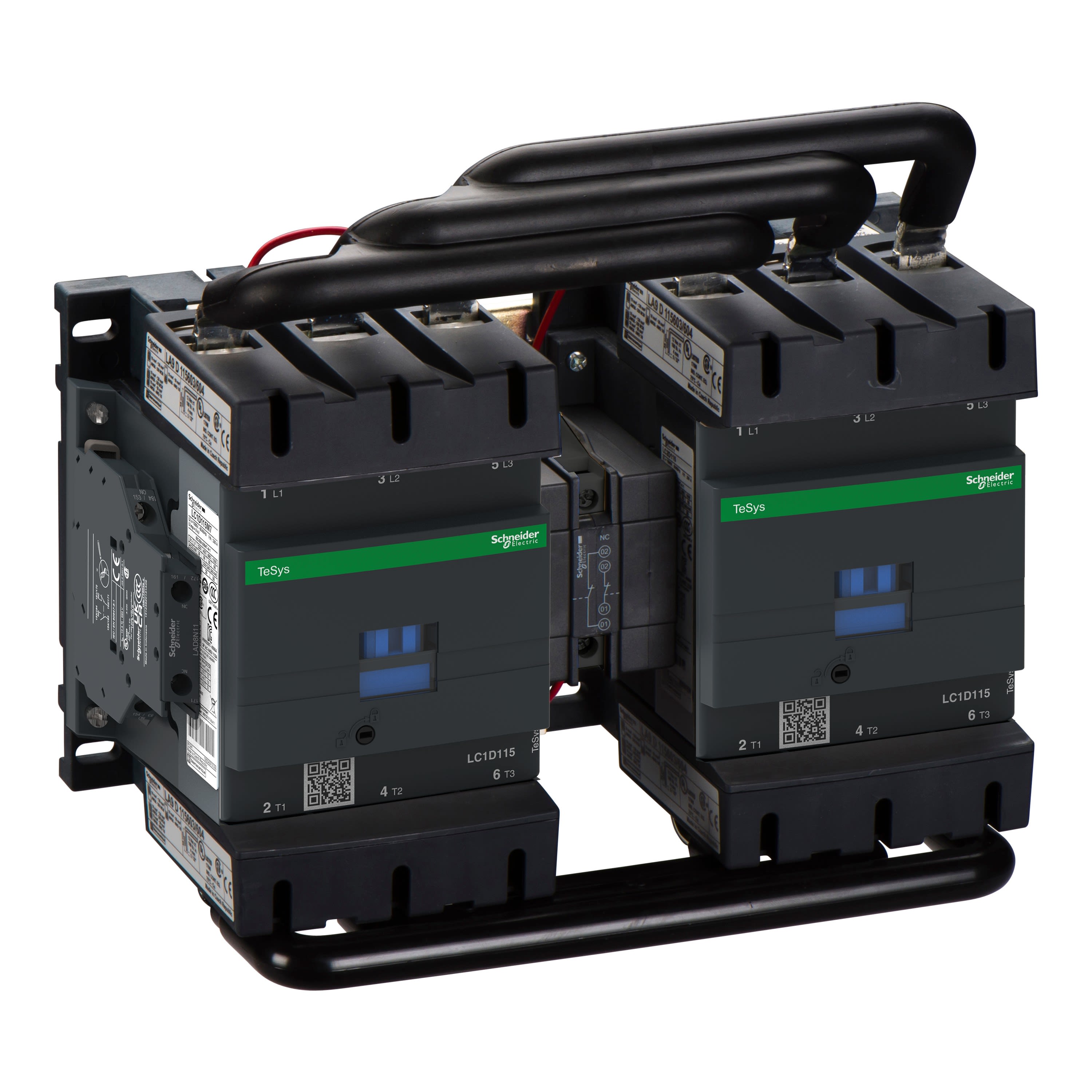 Schneider Electric - TeSys LC2D - contacteur inverseur - 3P - AC-3 440V - 115A - bobine 110Vca