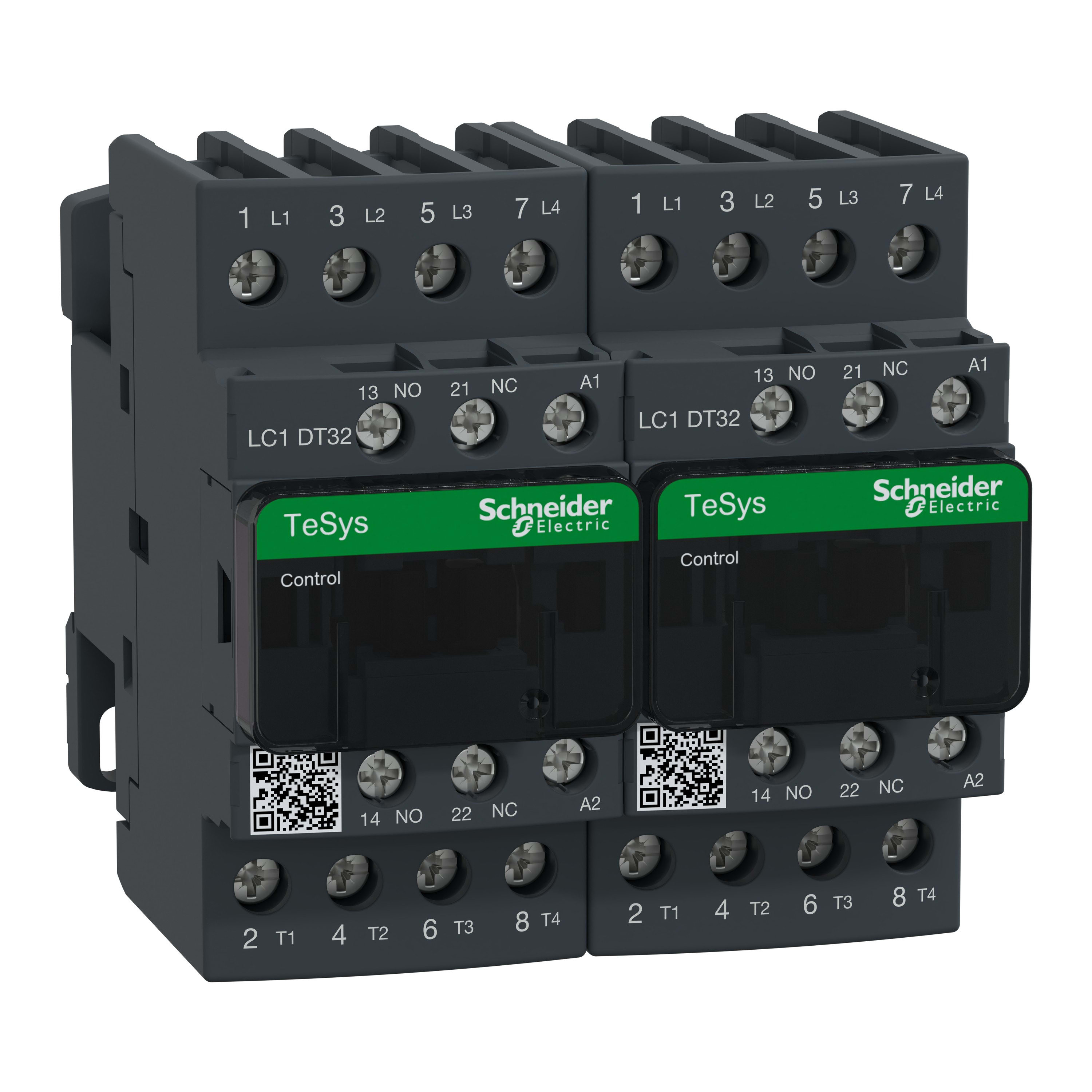 Schneider Electric - TeSys LC2D - contacteur inverseur - 4P - AC-1 440V - 32A - bobine 48Vca
