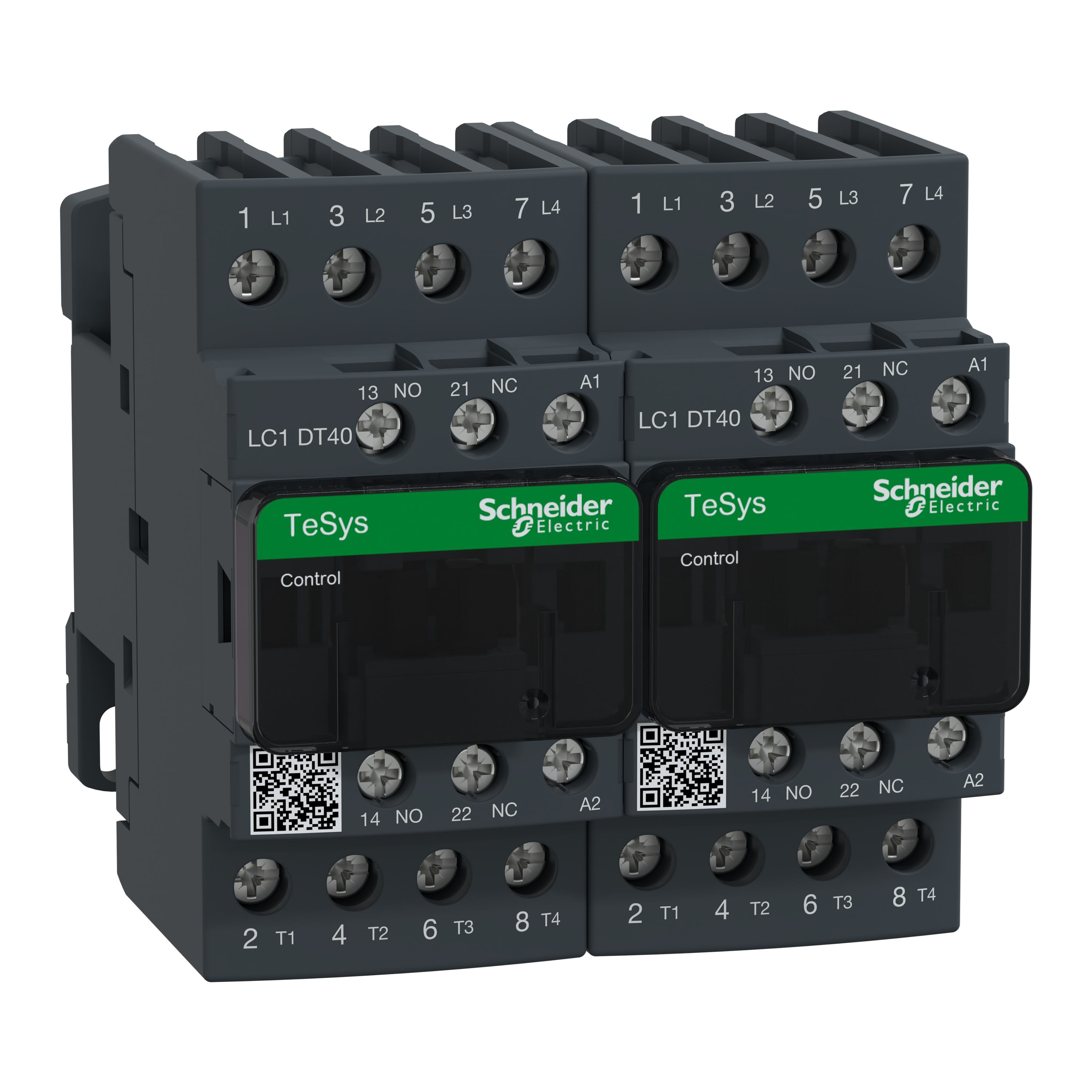 Schneider Electric - TeSys LC2D - contacteur inverseur - 4P - AC-1 440V - 40A - bobine 110Vca