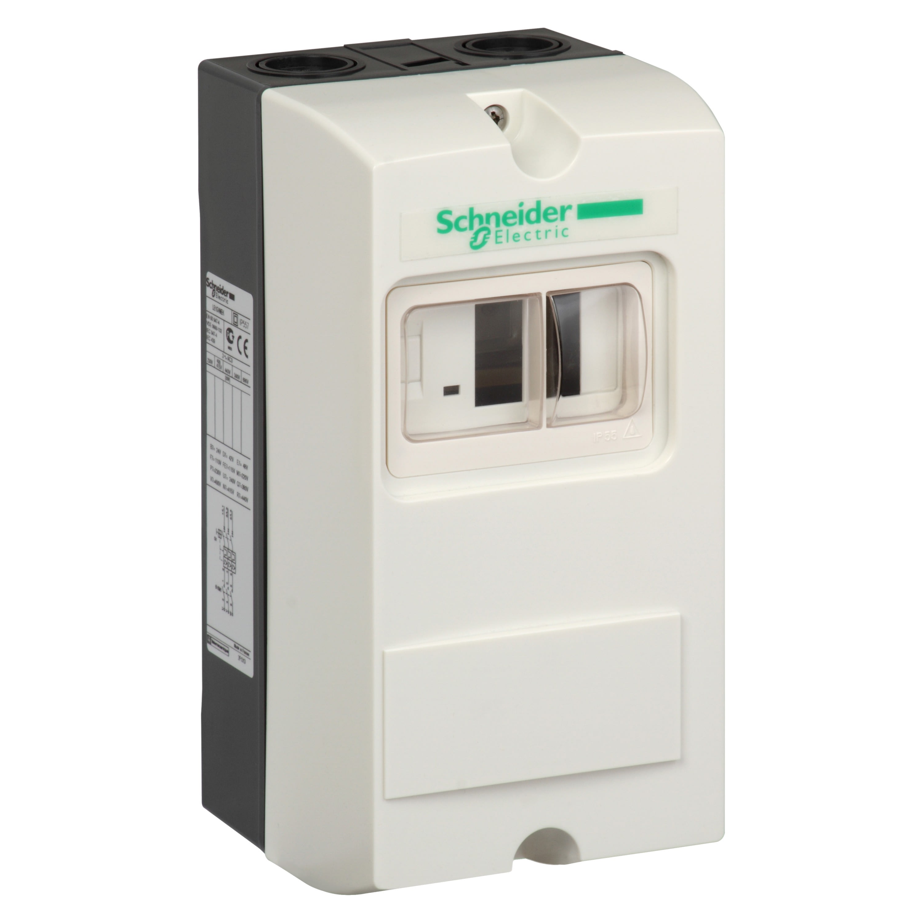 Schneider Electric - TeSys LE1GV - coffret sans démarreur avec kit d'étanchéité monté
