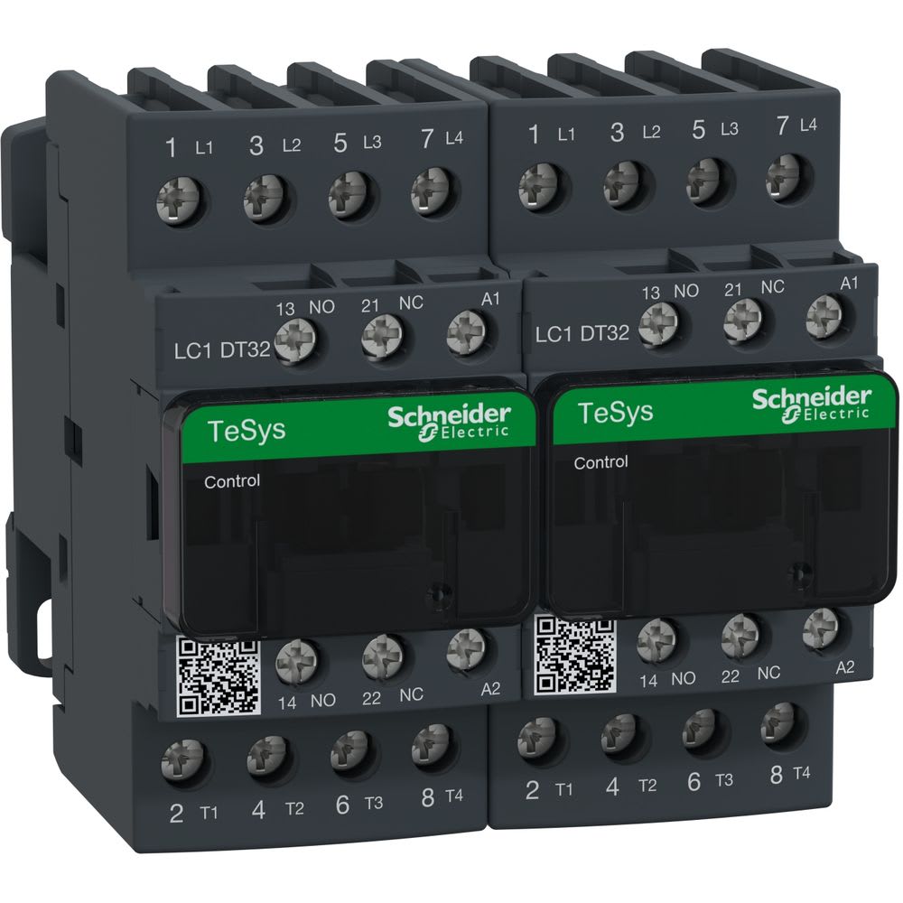 Schneider Electric - TeSys LC2D - contacteur inverseur - 4P - AC-1 440V - 32A - bobine 110Vca