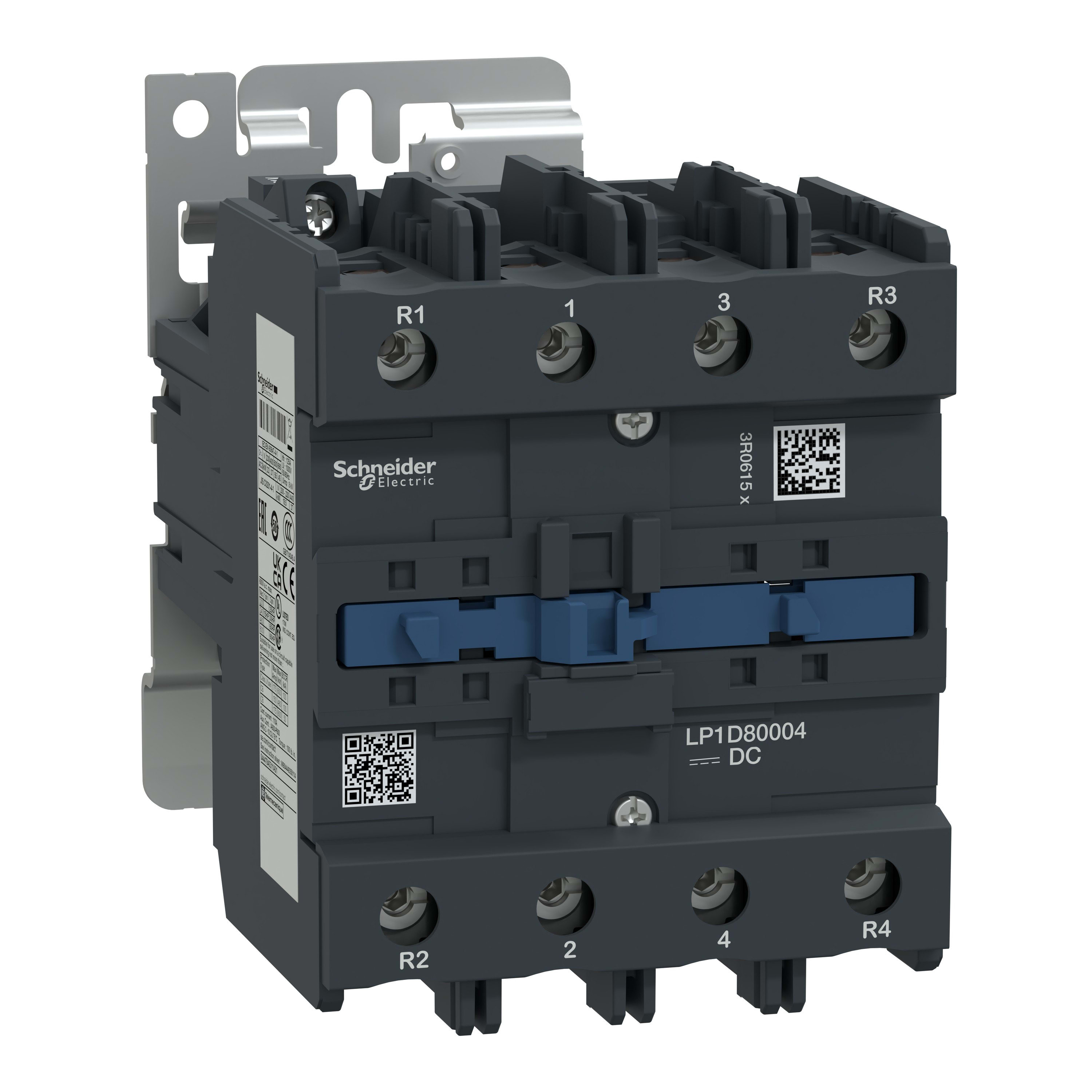 Schneider Electric - TeSys LP1D - contacteur - 4P - AC-1 440V - 125A - bobine 12Vcc