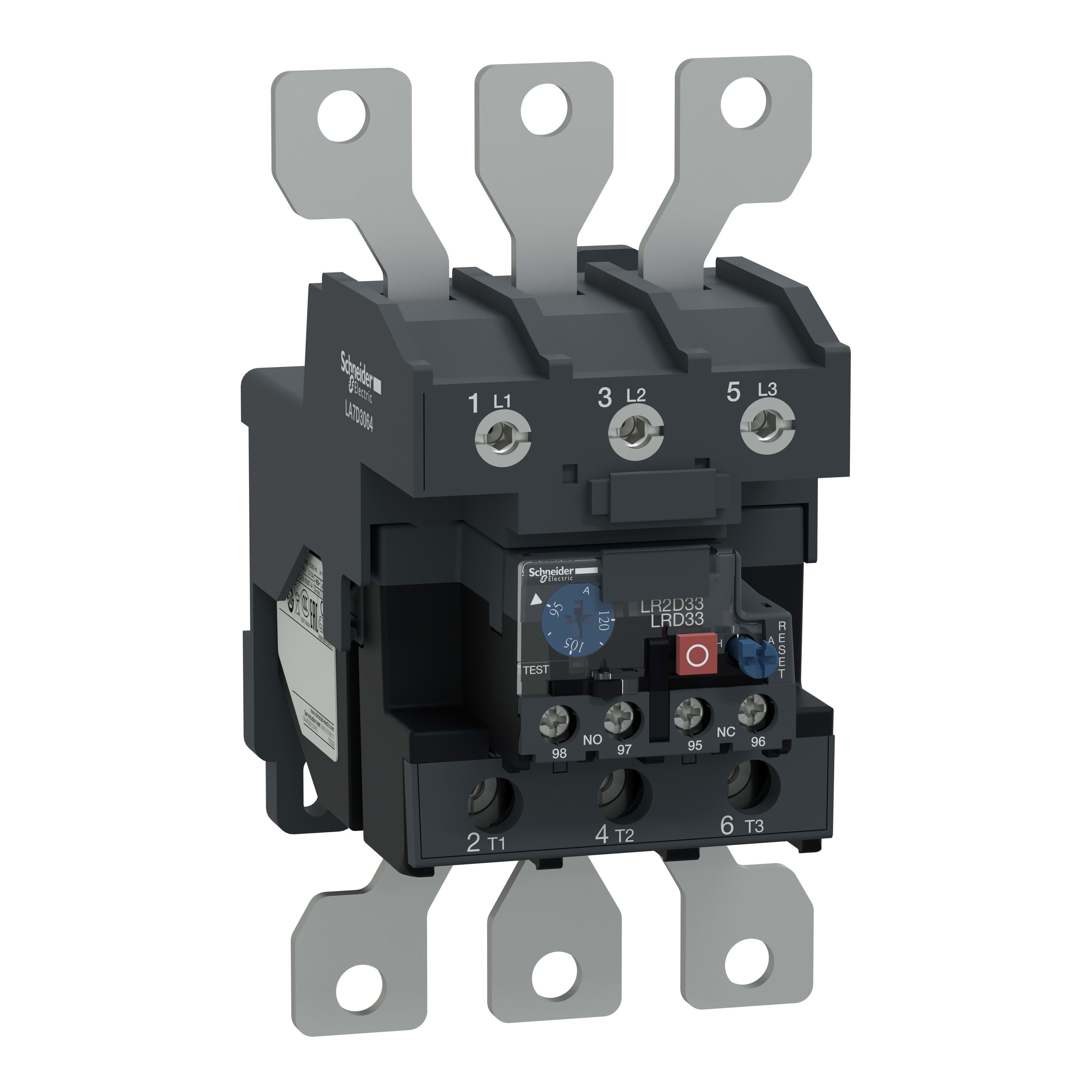 Schneider Electric - TeSys LRD - relais de protection thermique - 95..120A - classe 10A