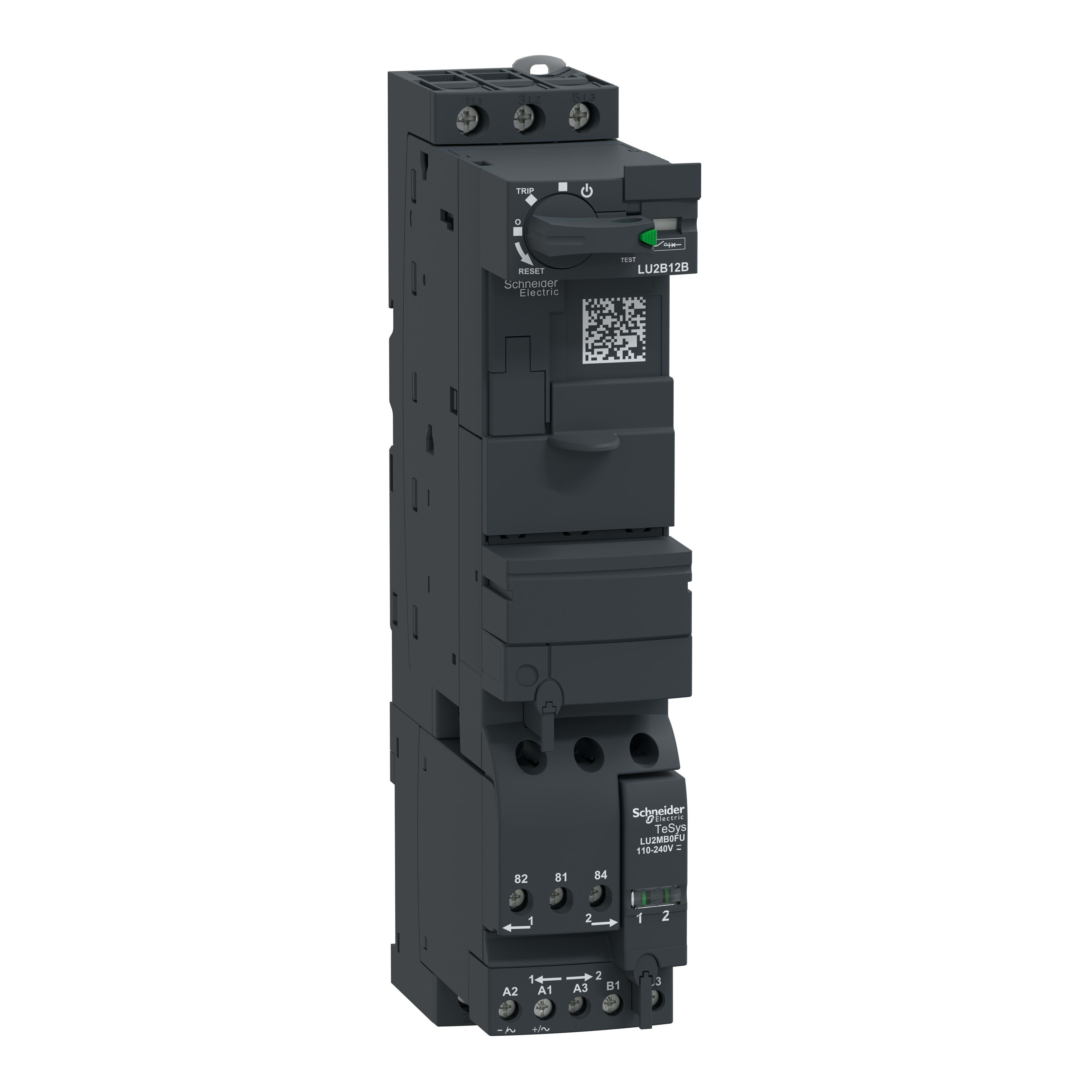 Schneider Electric - TeSys U - base puissance - 12A - circ. de contrôle à bornes à vis-étriers 24Vca