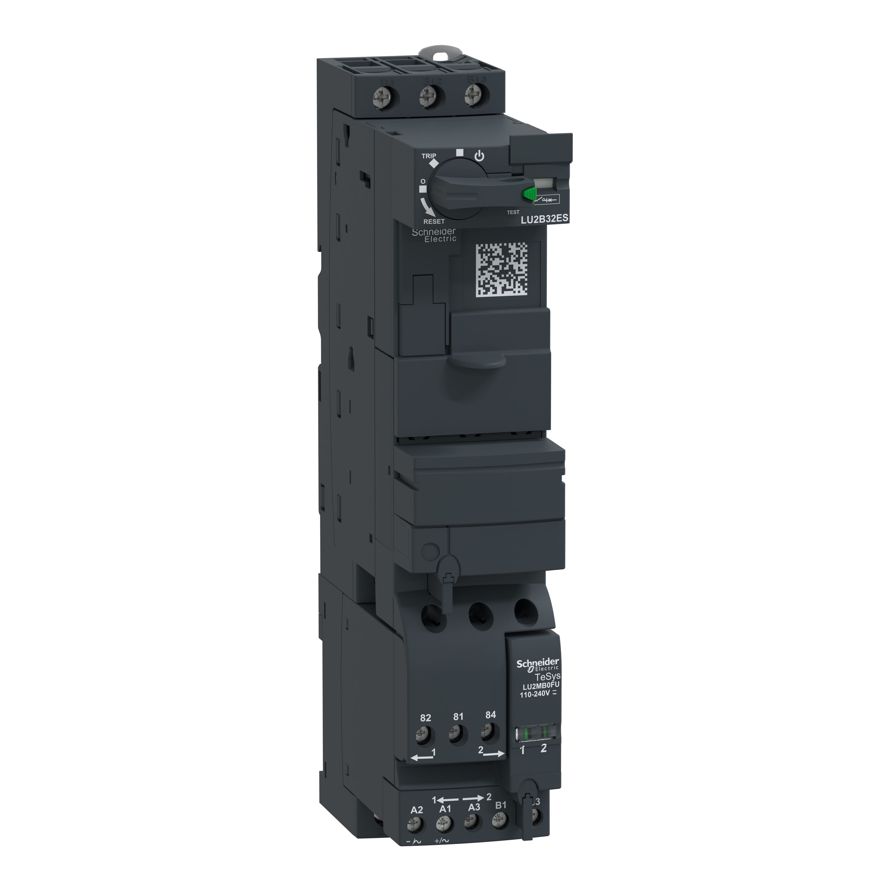 Schneider Electric - TeSys U - base puissance - 32A - circ. de cont. bornes à vis-étriers 48..72Vcc