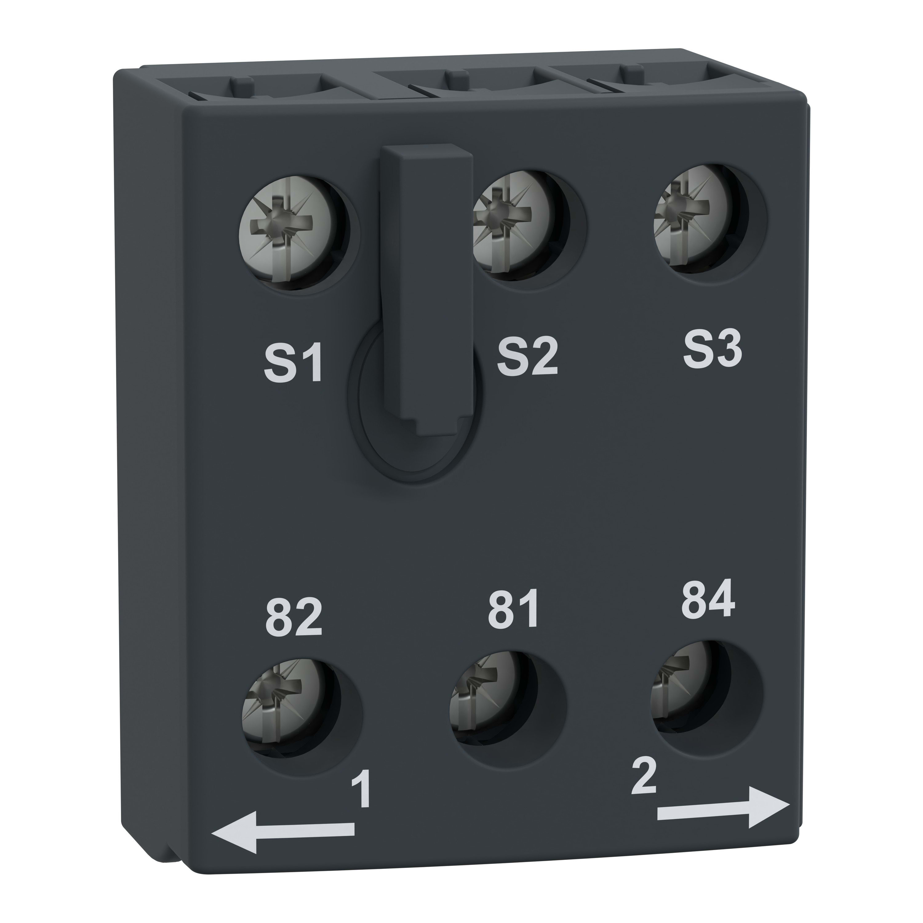 Schneider Electric - TeSys U - bornier de commande - pour départ-moteur inverseur TeSys U