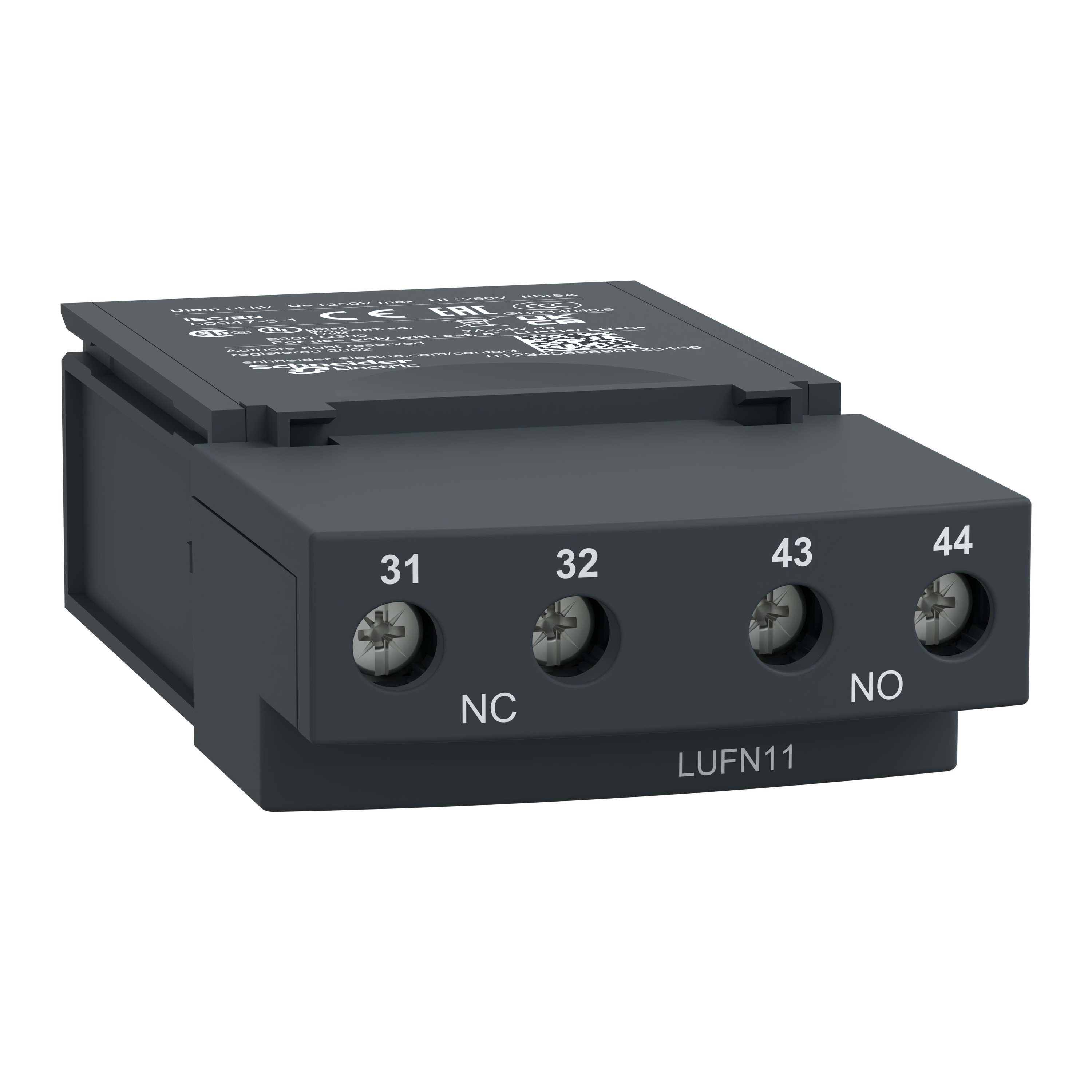 Schneider Electric - TeSys U - module de contacts auxiliaires LUF - 1O+1F