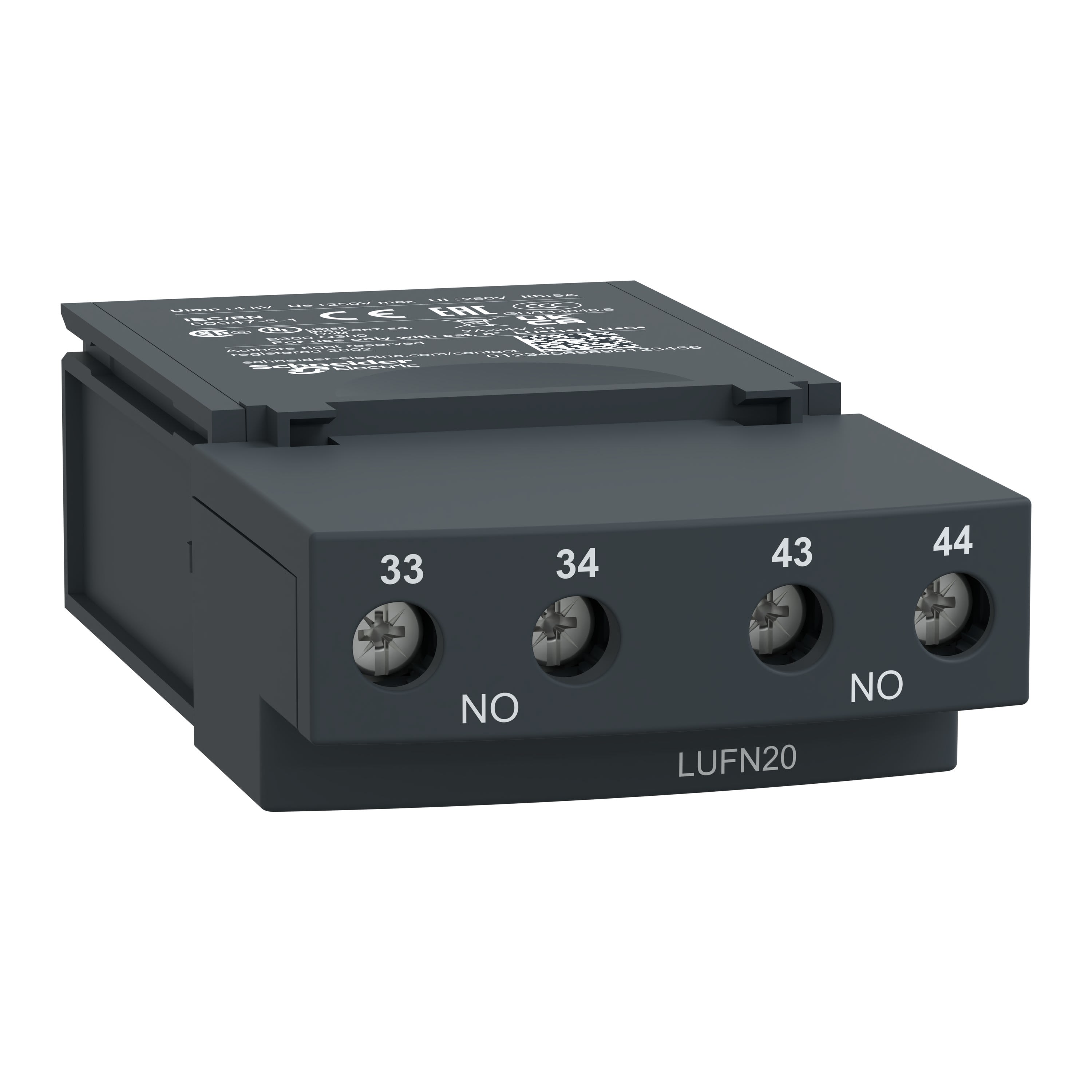 Schneider Electric - TeSys U - module de contacts auxiliaires LUF - 2F