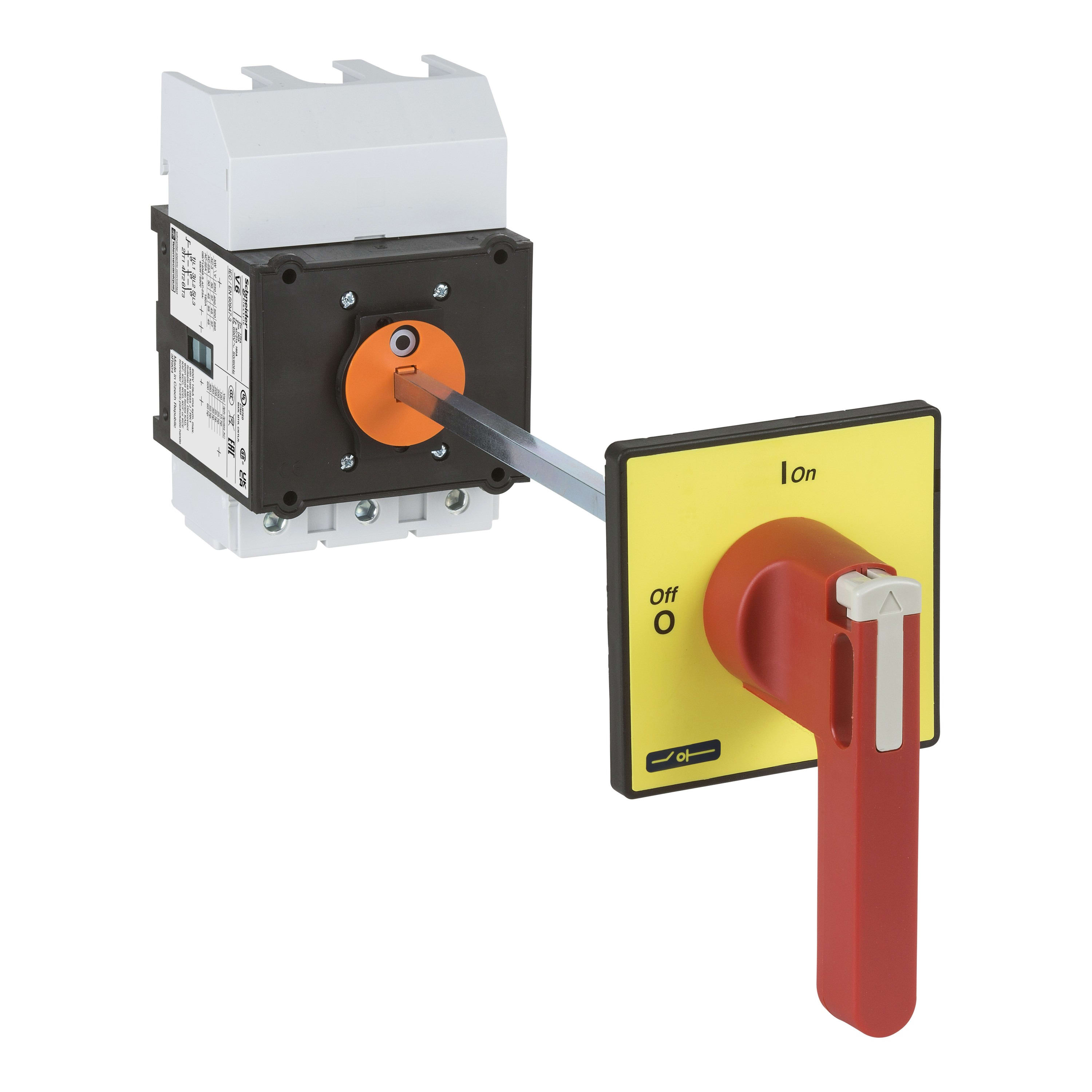 Schneider Electric - TeSys VccF - inter.-sectionneur - 3P - 690V 125A - crosse rouge cadenassable