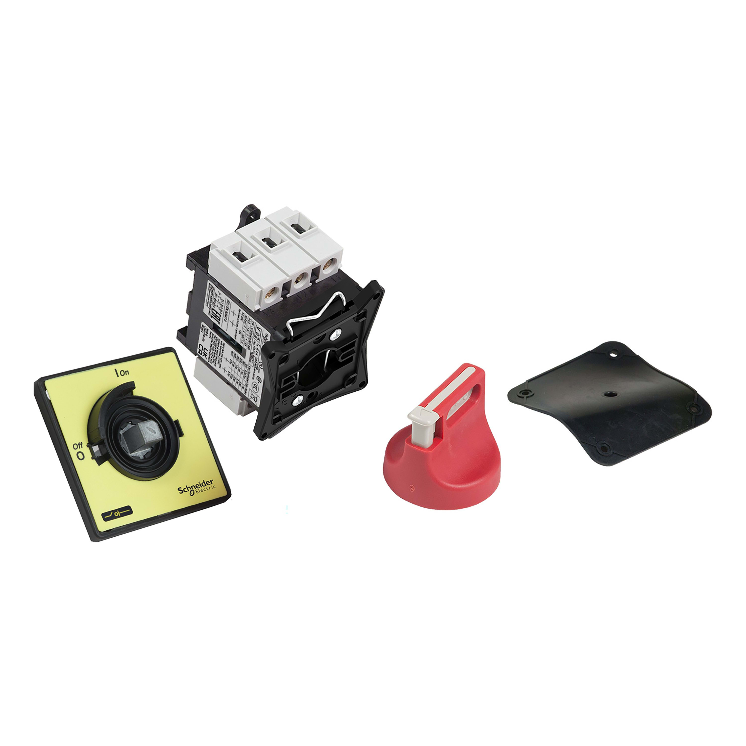 Schneider Electric - TeSys VCF - inter.-sectionneur - 3P - 690V 20A - poignée rouge cadenassable