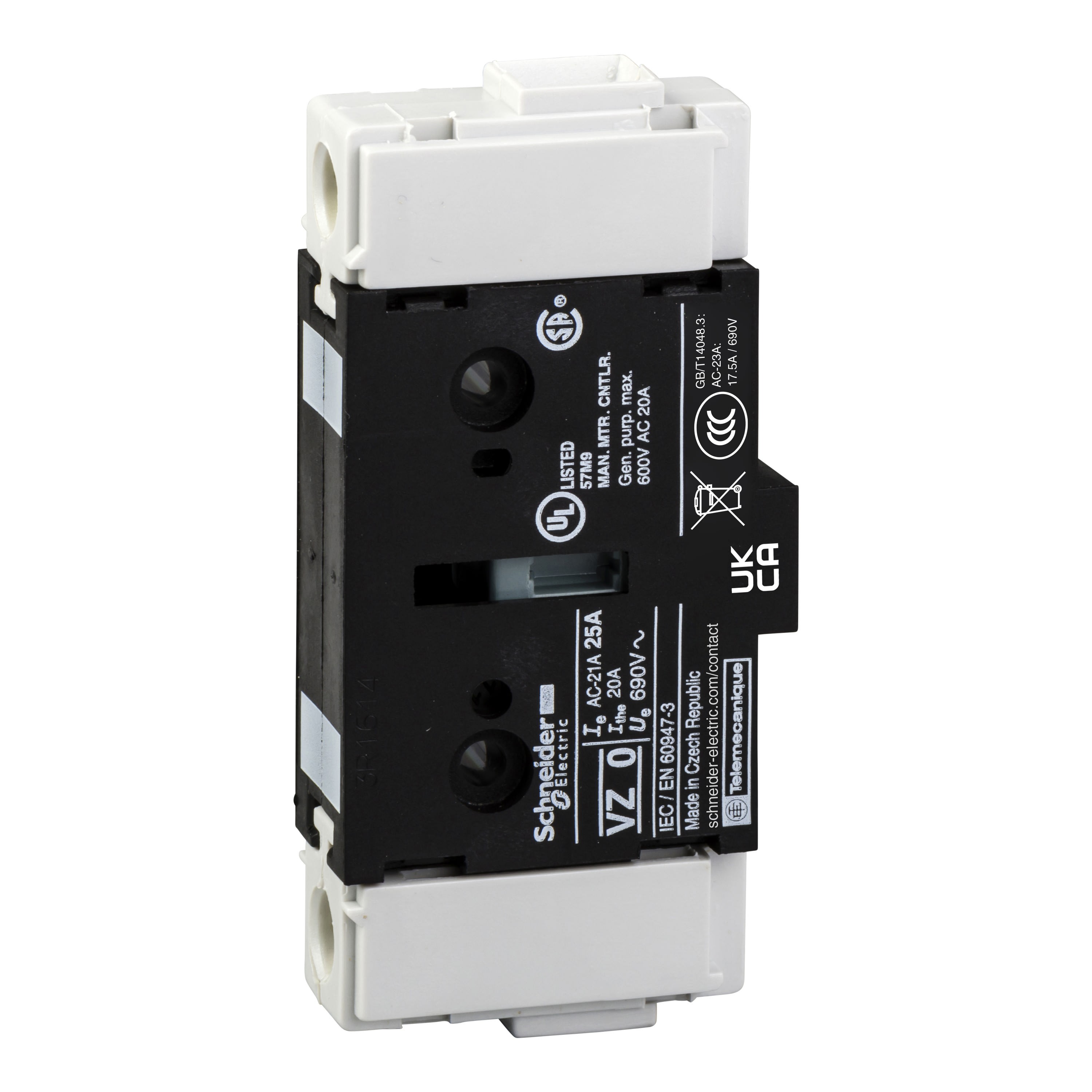 Schneider Electric - TeSys Vario - pôle principal 25A - pour V0