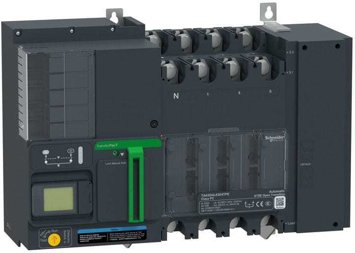 Schneider Electric - TransferPacT TA630 - inverseur de sources - commutateurs - 320A - 3P - 400Vca