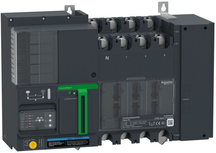 Schneider Electric - TransferPacT TA630 - inverseur de sources - commutateurs - 400A - 4P - 400Vca