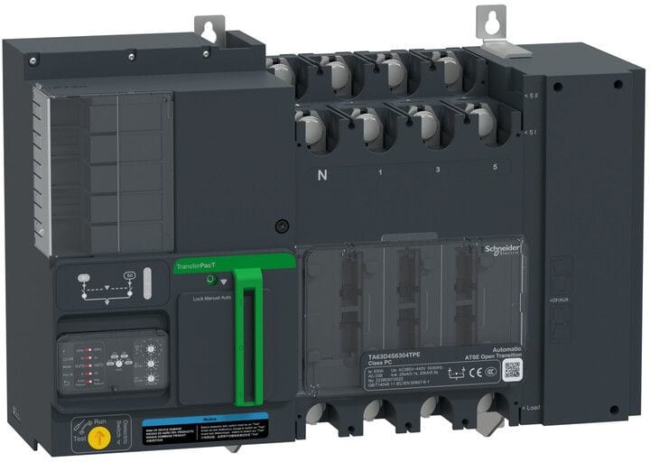 Schneider Electric - TransferPacT TA630 - inverseur de sources - commutateurs - 500A - 4P - 400Vca
