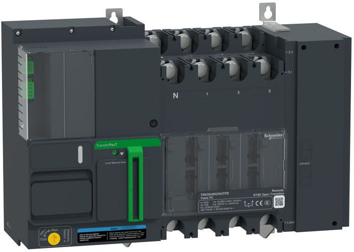Schneider Electric - TransferPacT TR630 - inverseur de sources - télécommandé - 400A - 4P - 400Vca